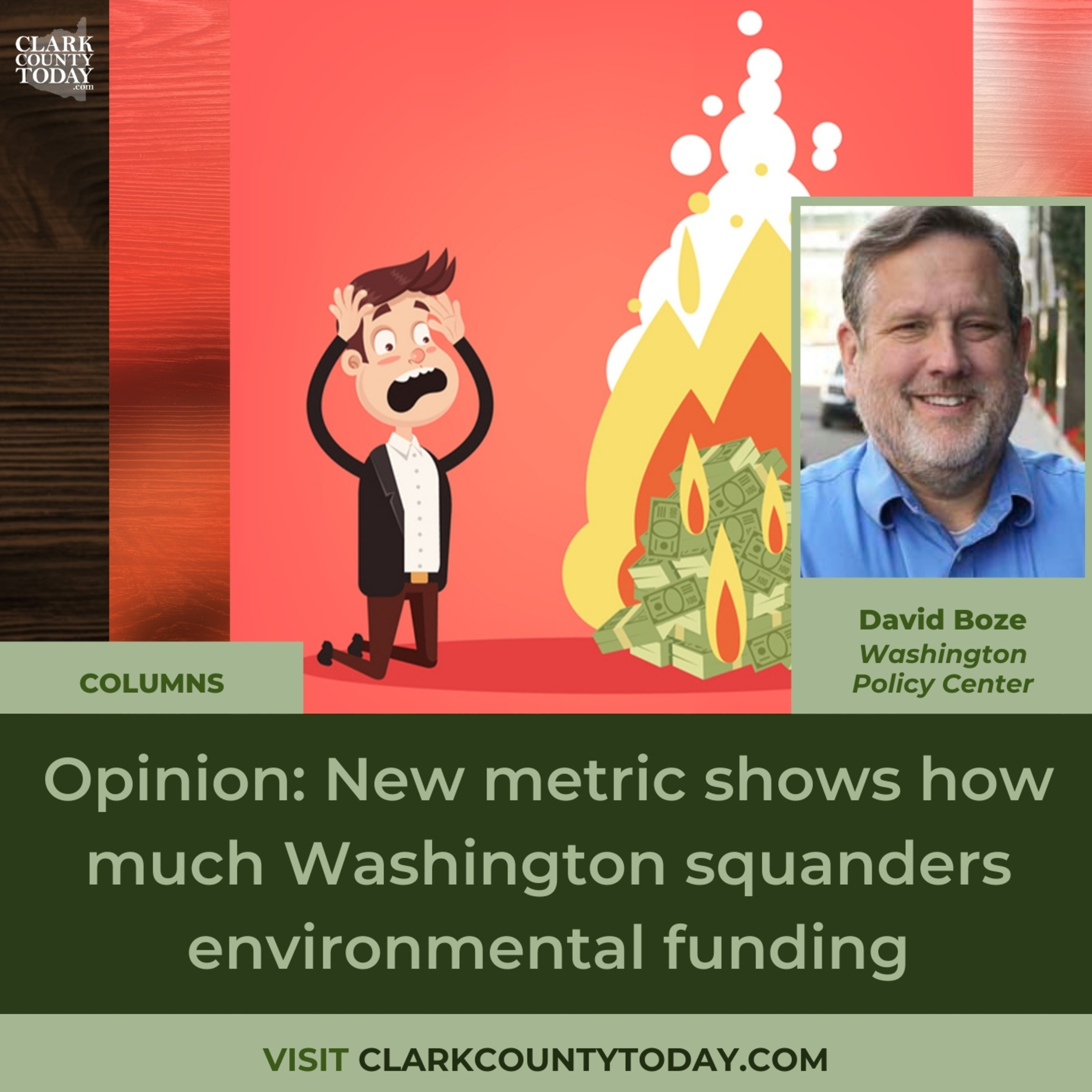 Opinion: New metric shows how much Washington squanders environmental funding