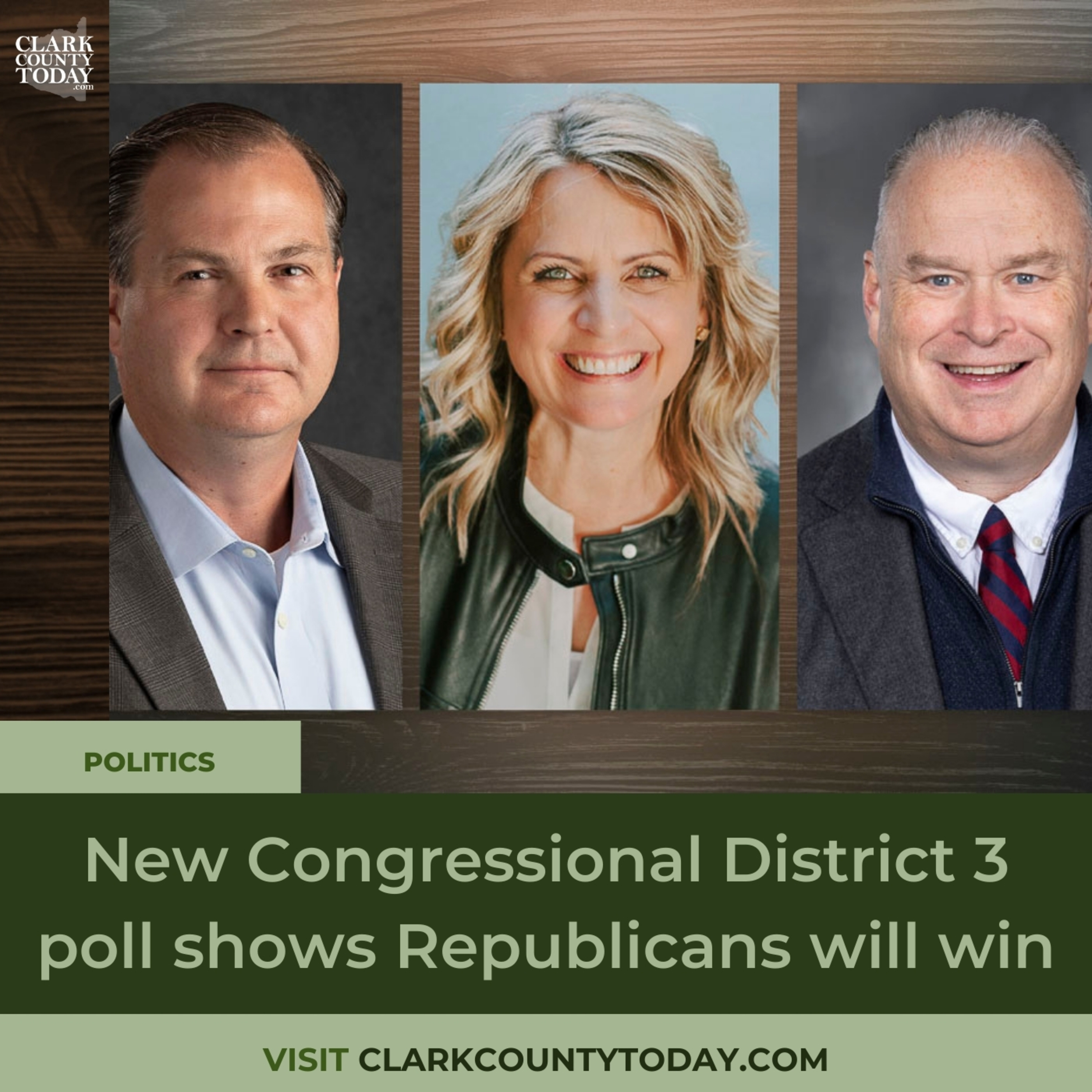 New Congressional District 3 poll shows Republicans will win