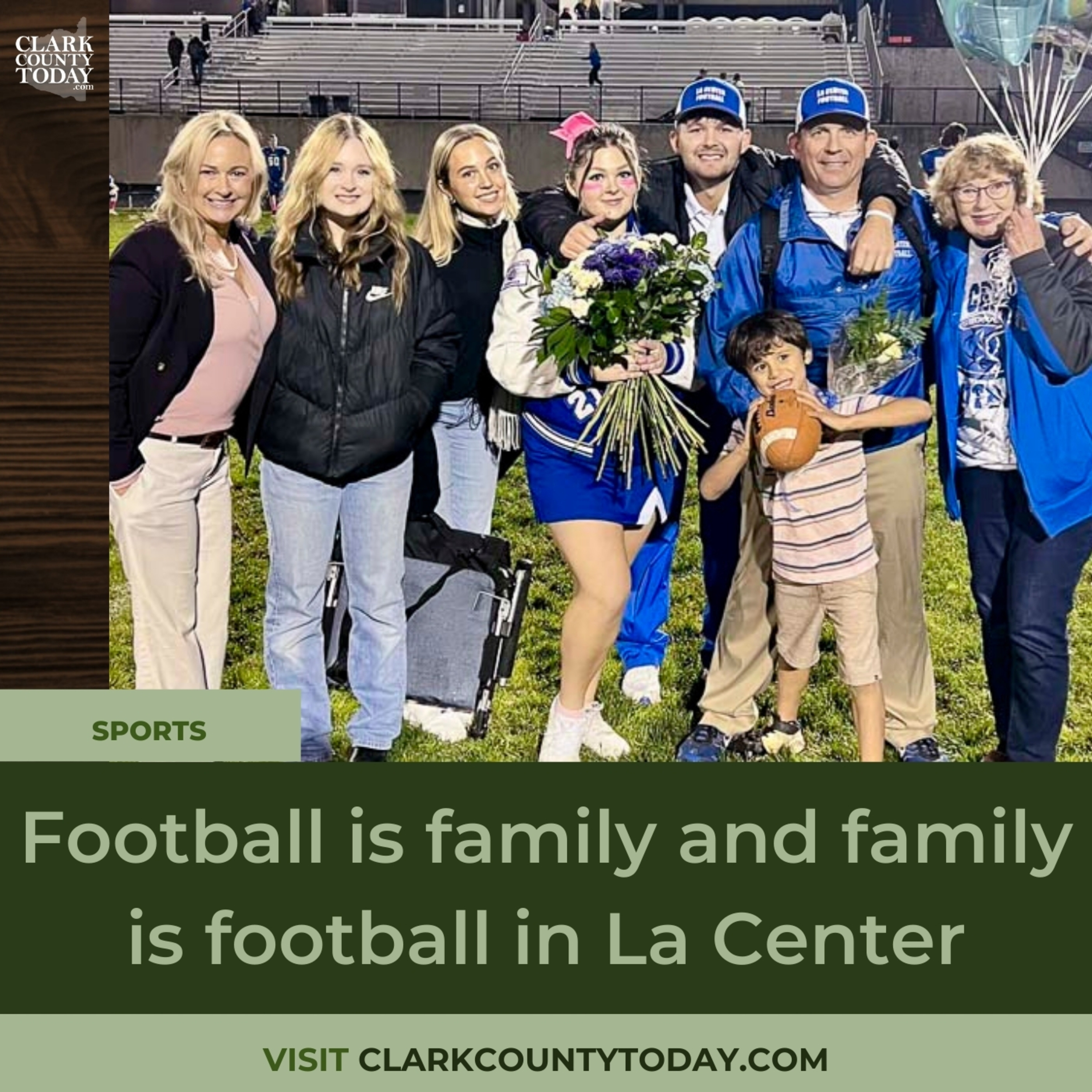 Football is family and family is football in La Center