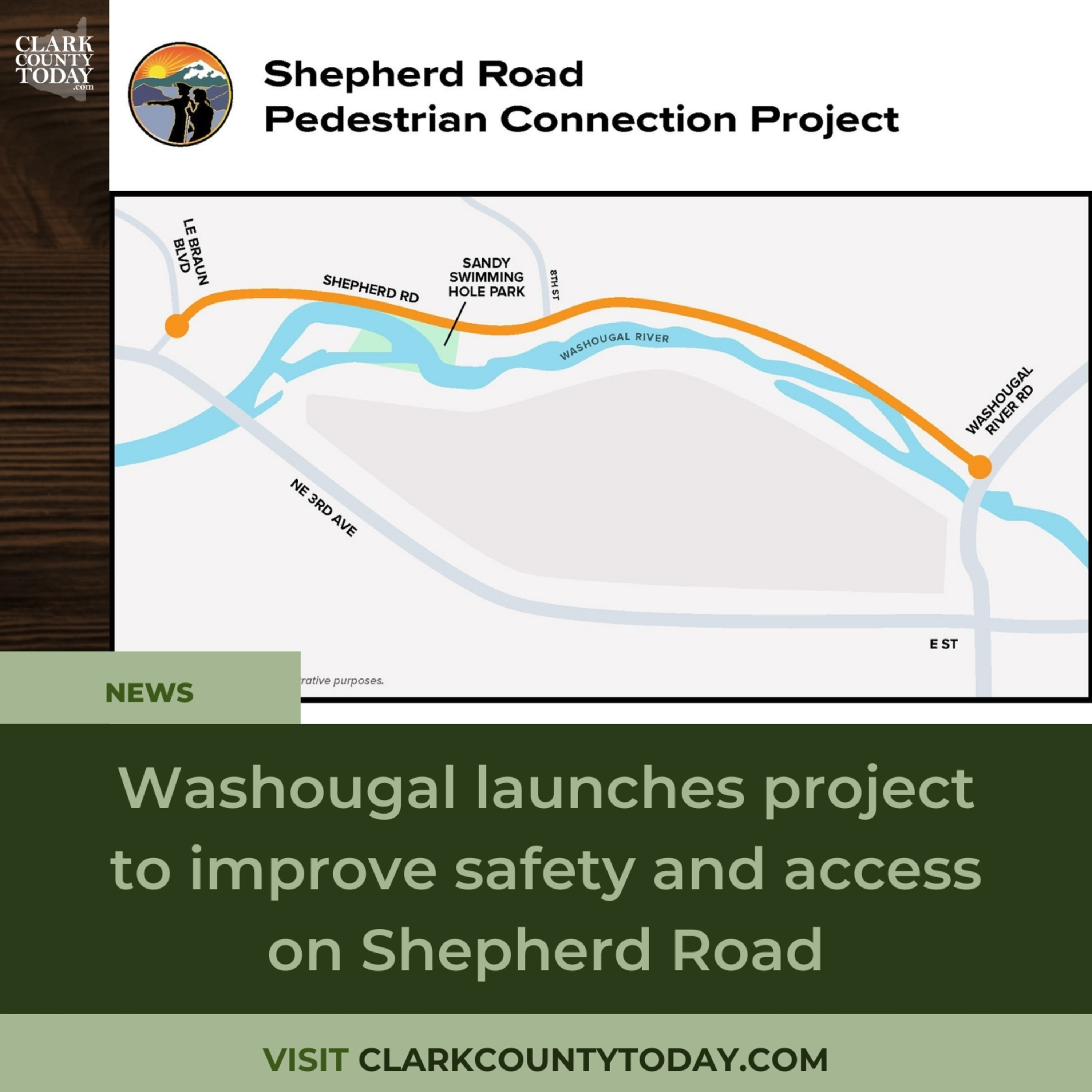 Washougal launches project to improve safety and access on Shepherd Road