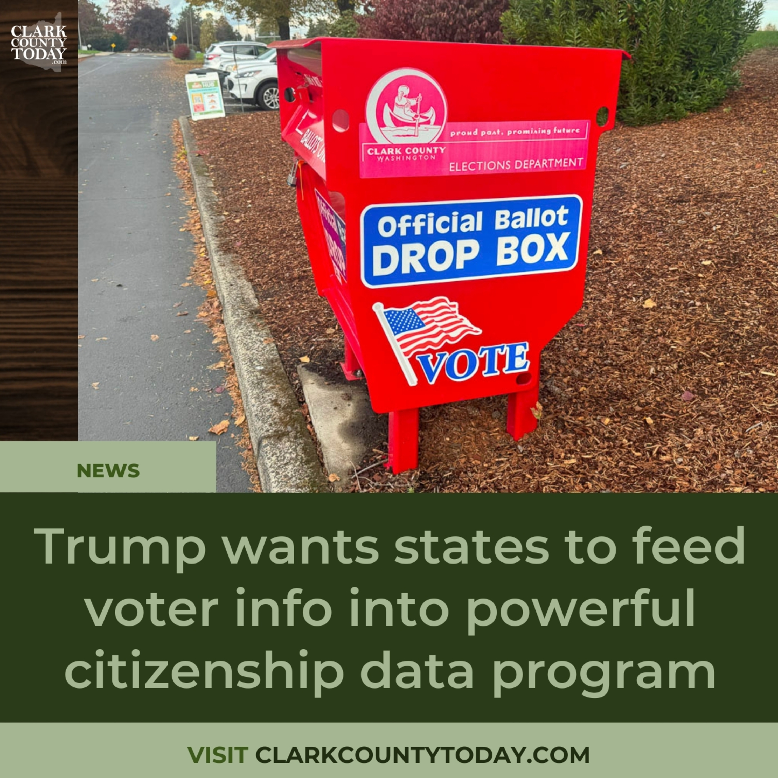 Trump wants states to feed voter info into powerful citizenship data program
