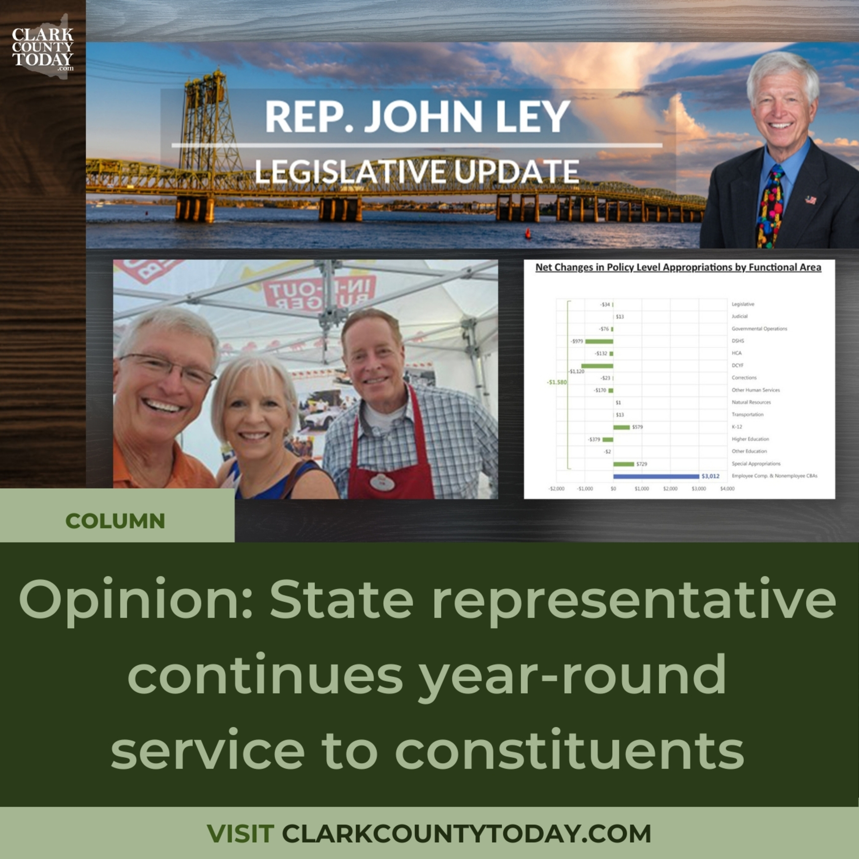 Opinion: State representative continues year-round service to constituents