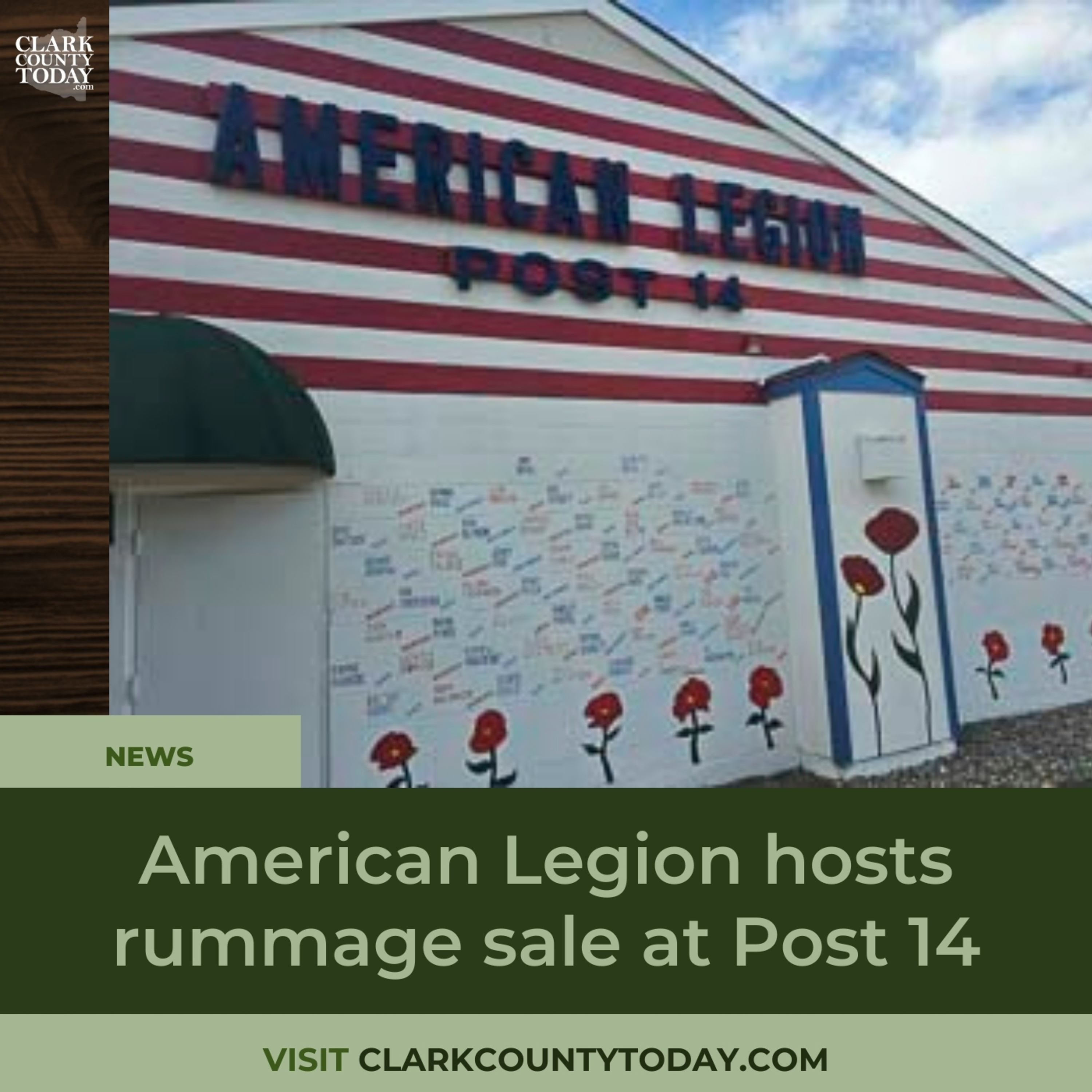 American Legion hosts rummage sale at Post 14