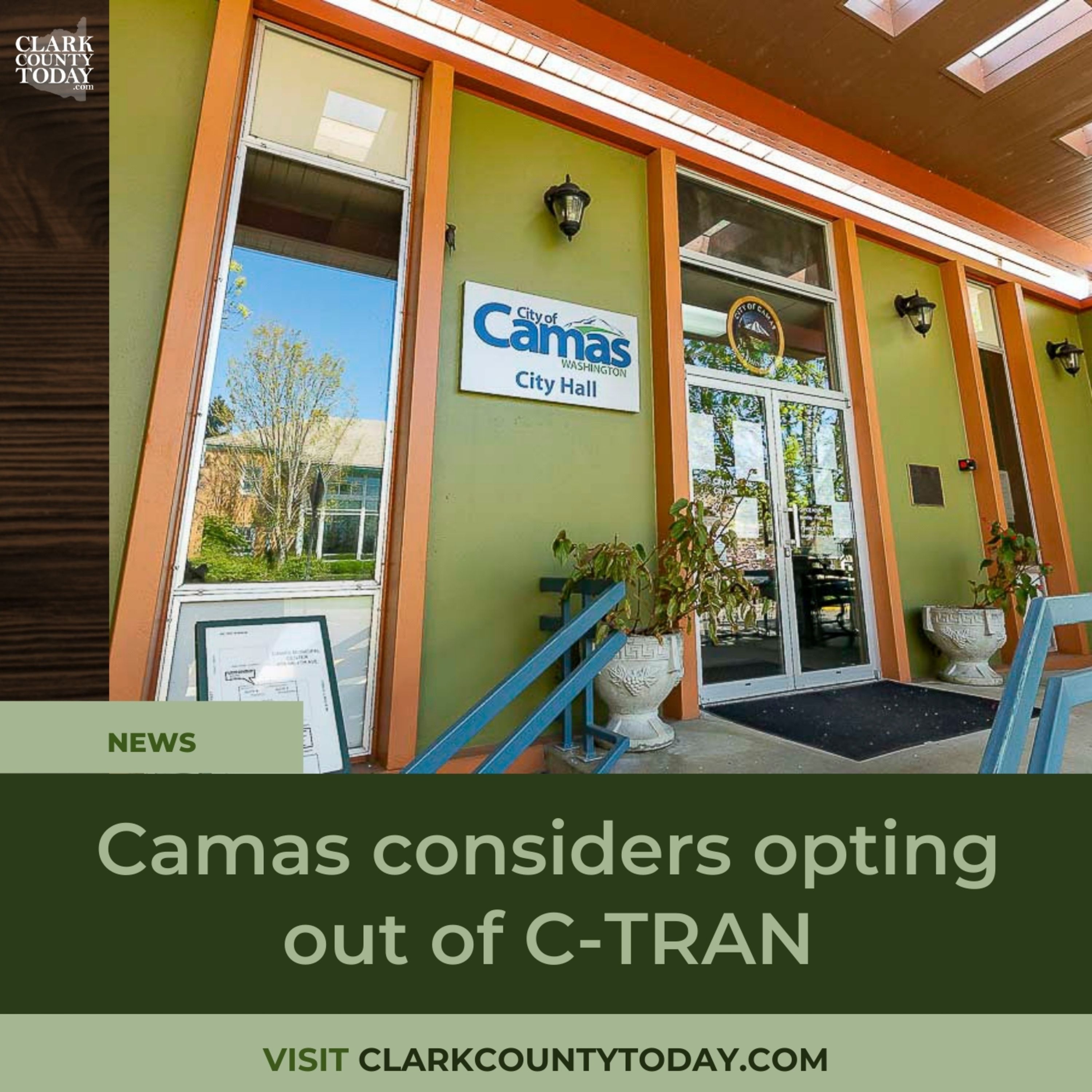 Camas considers opting out of C-TRAN