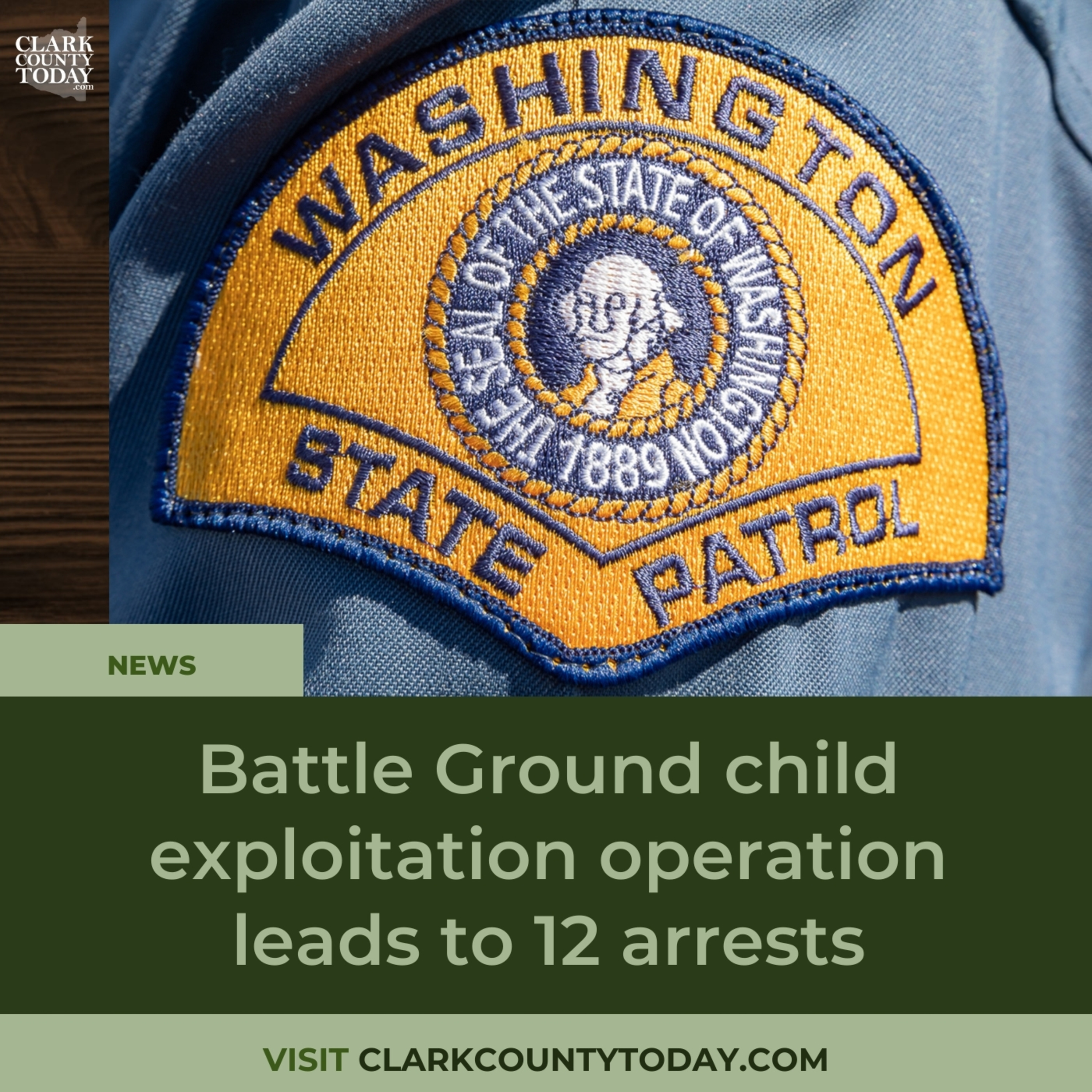 Battle Ground child exploitation operation leads to 12 arrests