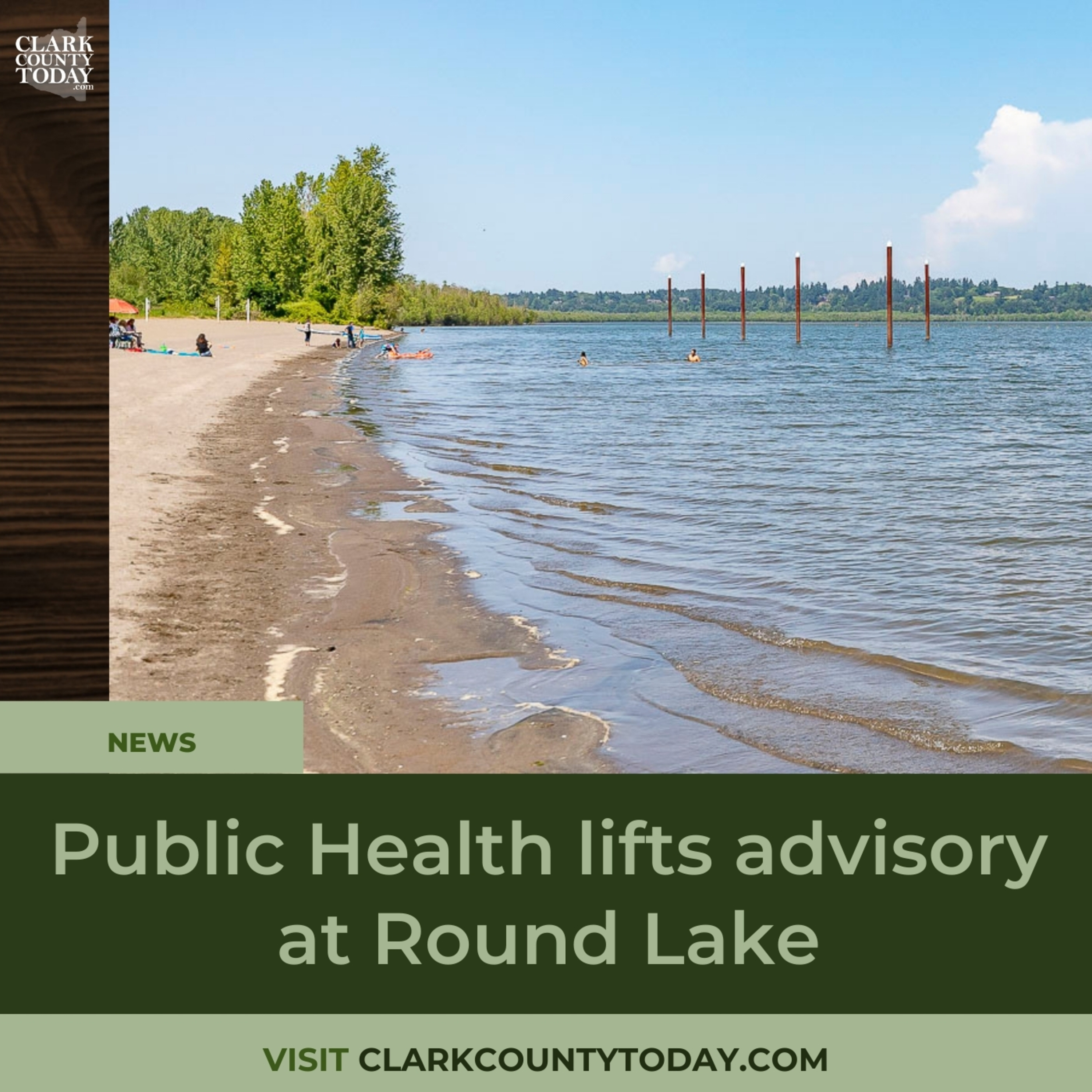 Public Health lifts advisory at Round Lake