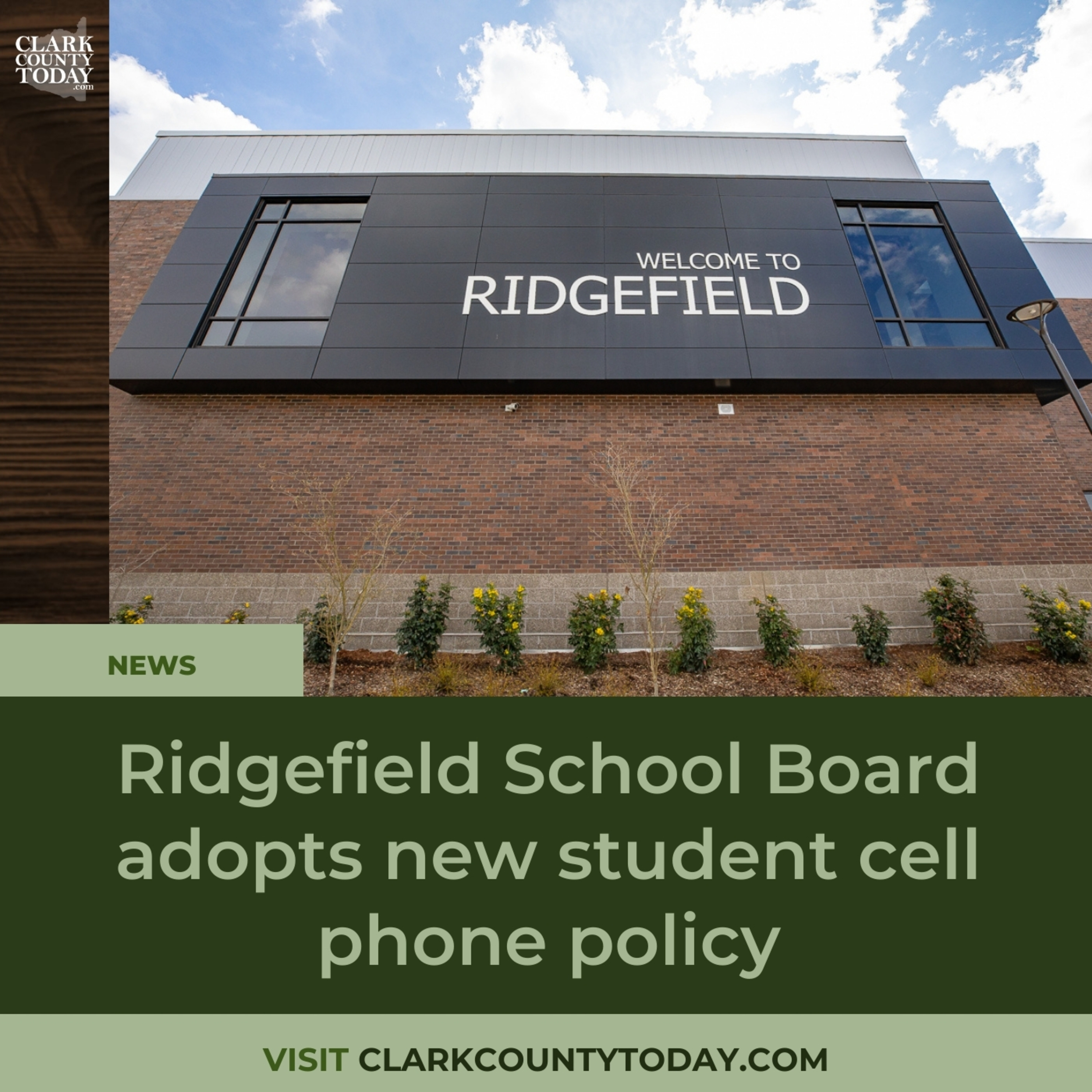 Ridgefield School Board adopts new student cell phone policy