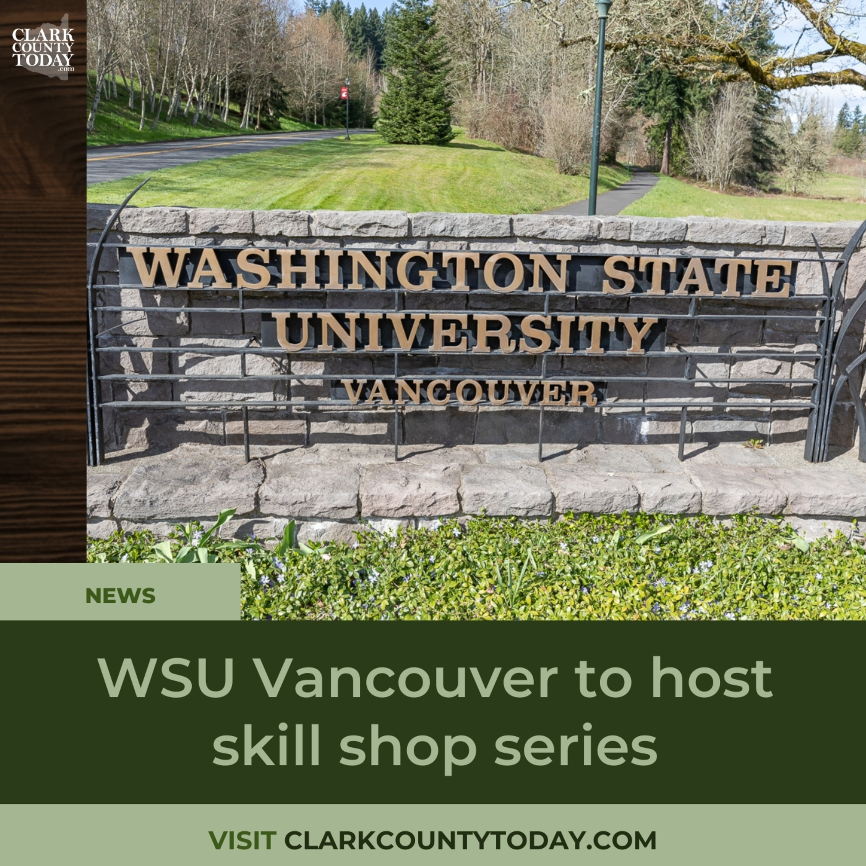 WSU Vancouver to host skill shop series