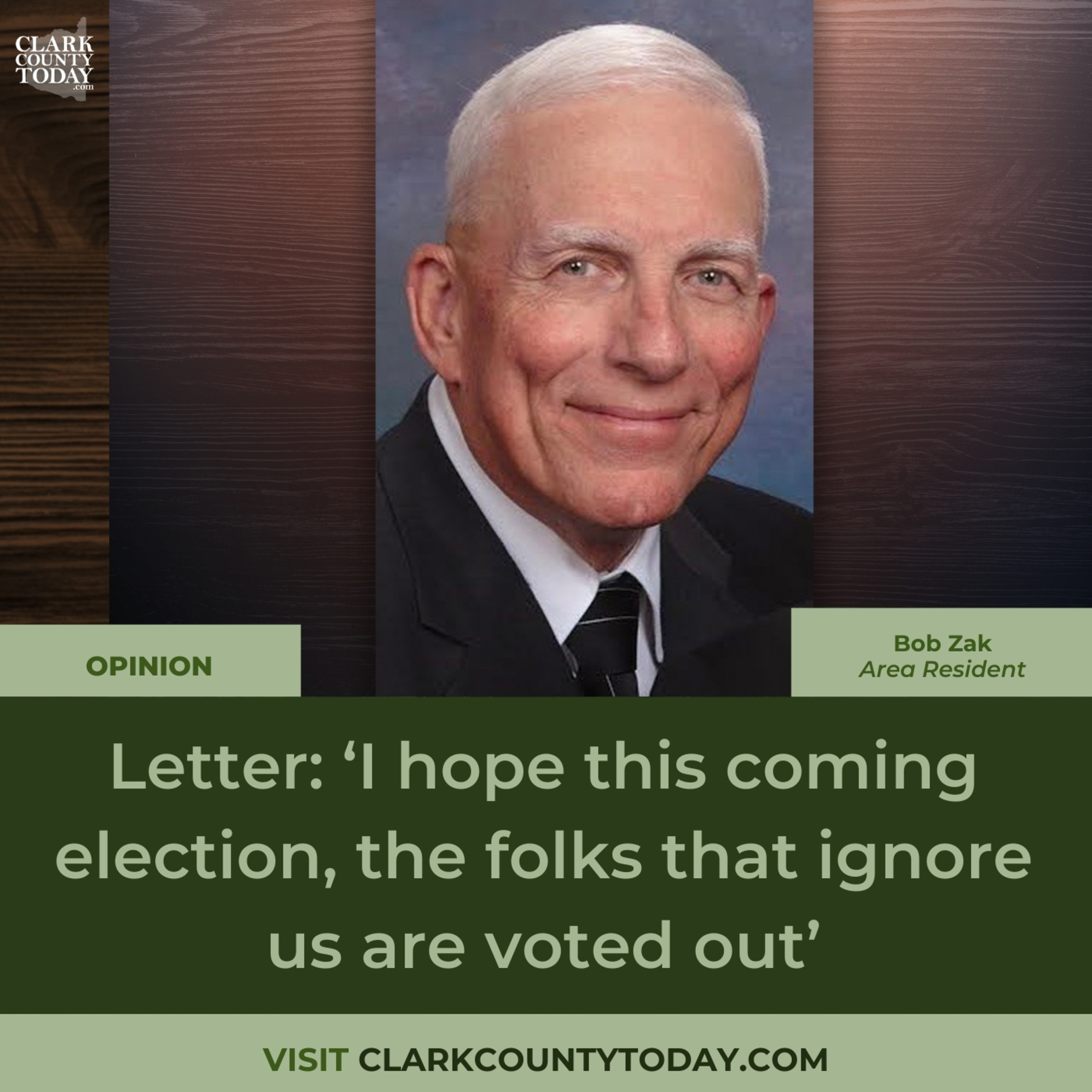 Letter: ‘I hope this coming election, the folks that ignore us are voted out’