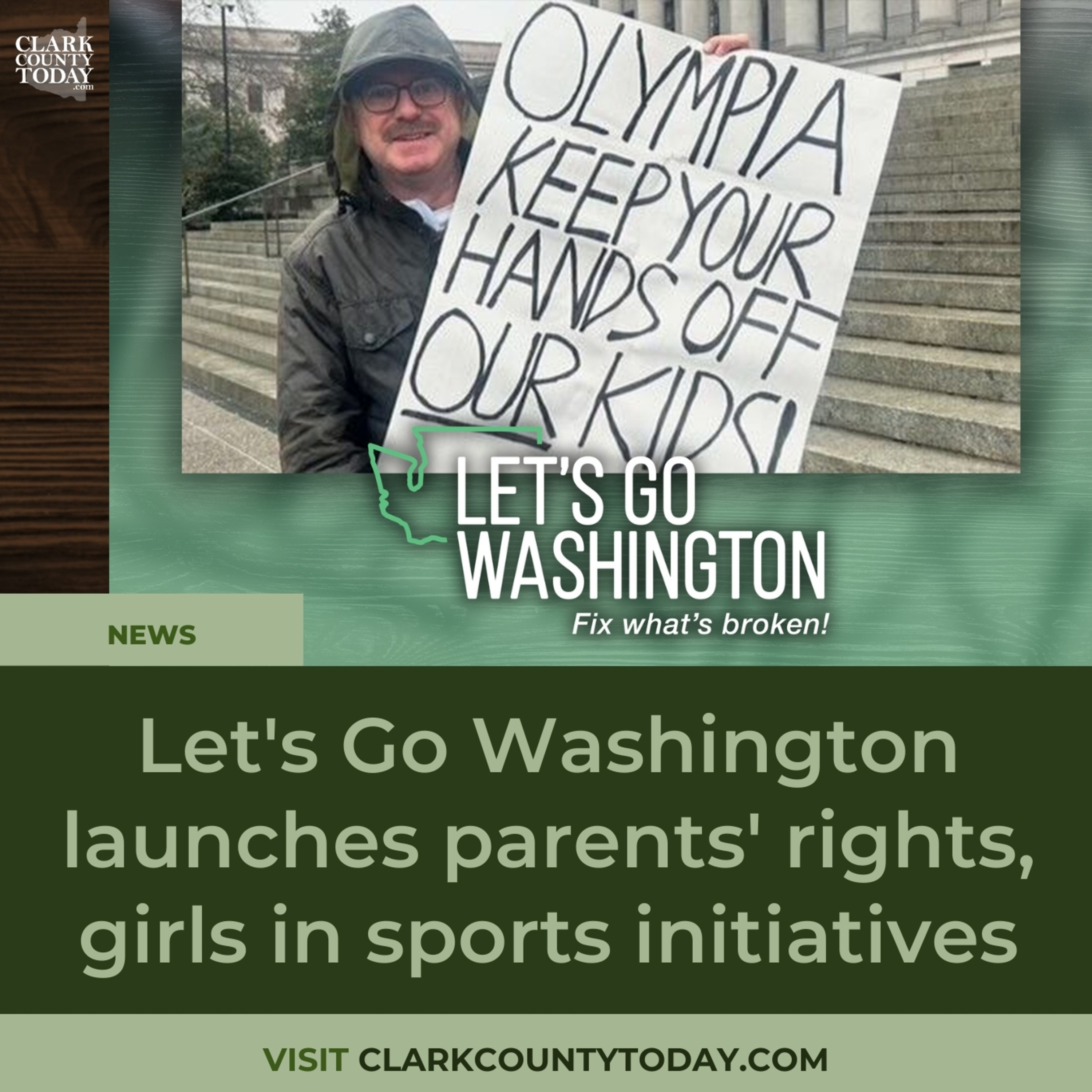 Let's Go Washington launches parents' rights, girls in sports initiatives