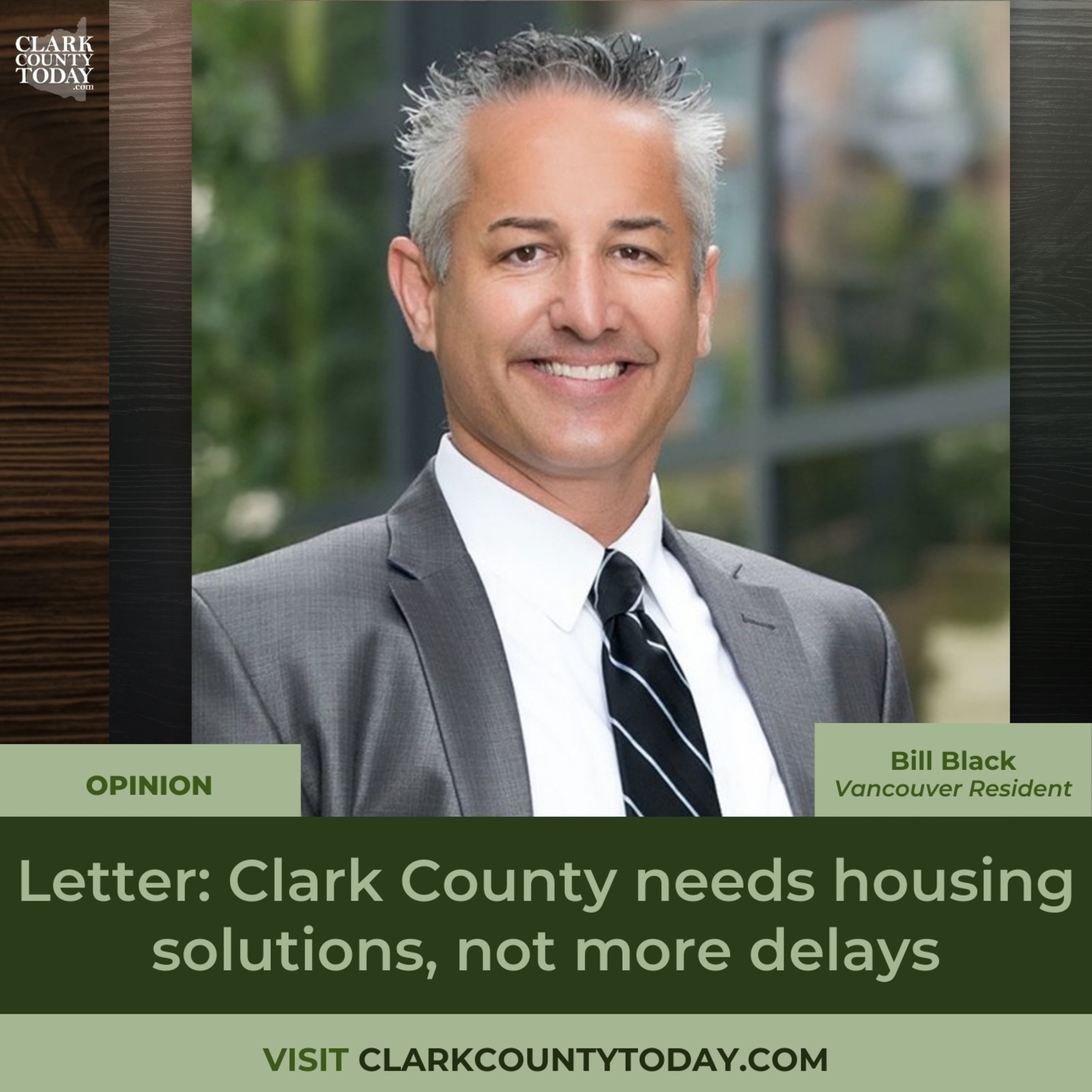Letter: Clark County needs housing solutions, not more delays