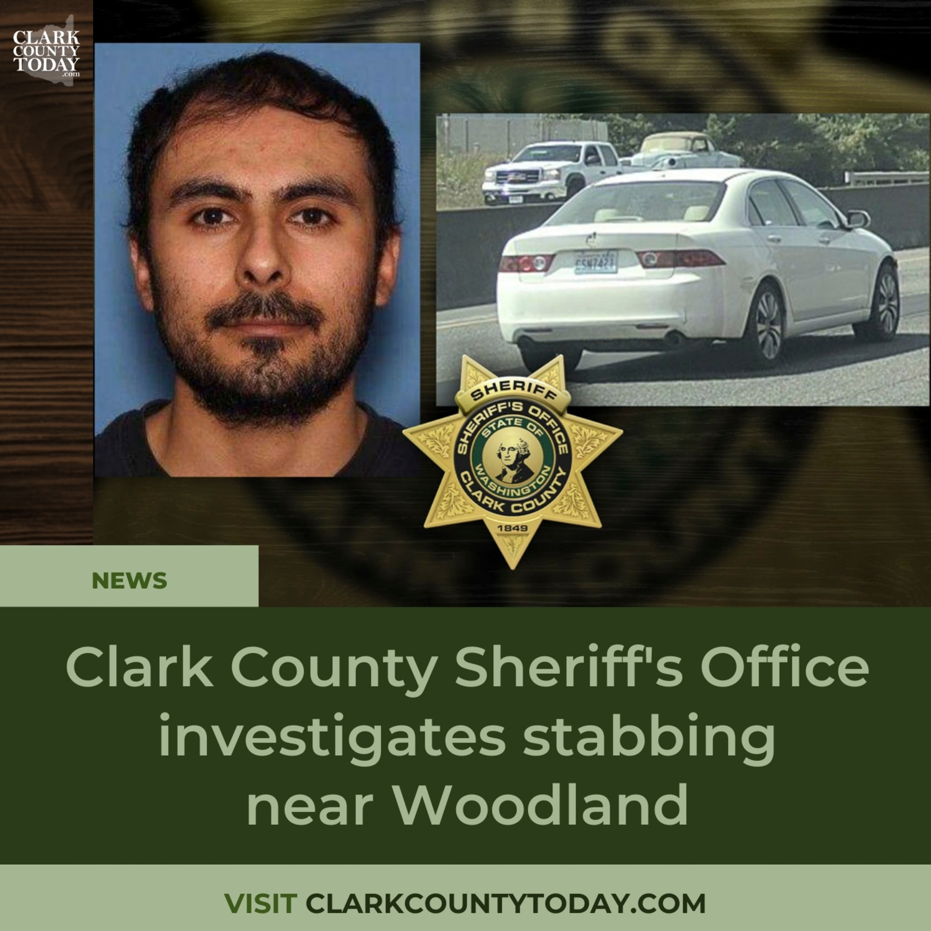 Clark County Sheriff's Office investigates stabbing near Woodland