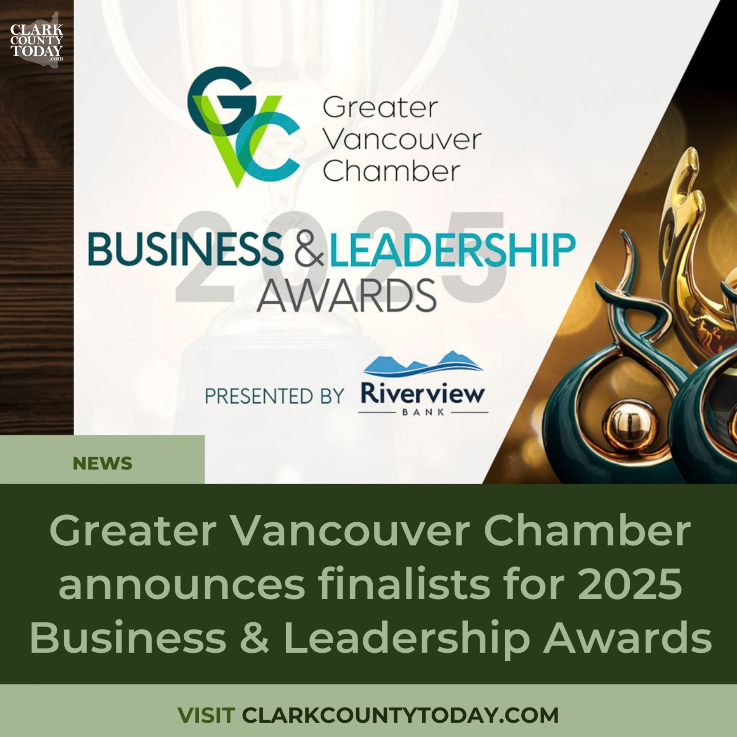 Greater Vancouver Chamber announces finalists for 2025 Business & Leadership Awards