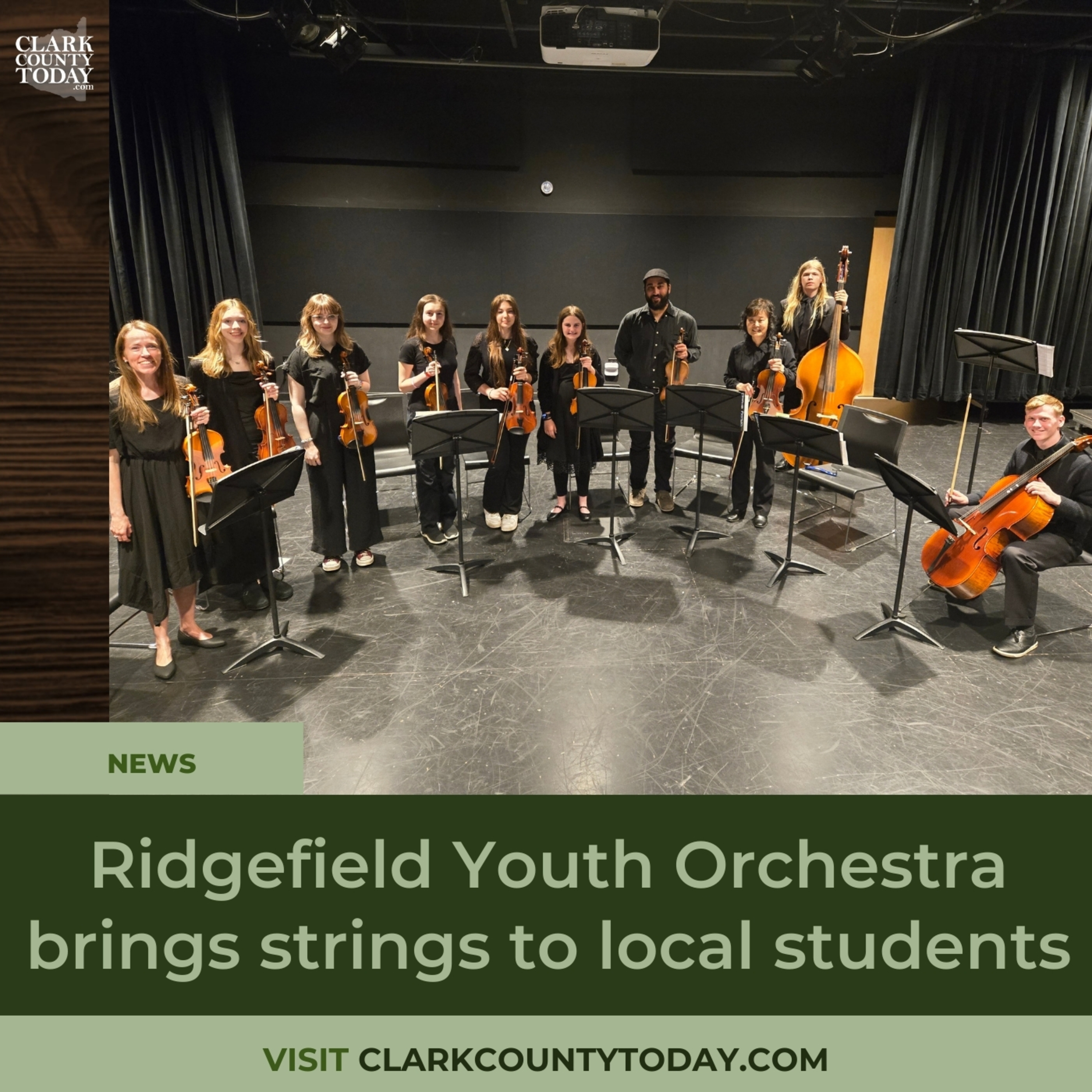 Ridgefield Youth Orchestra brings strings to local students