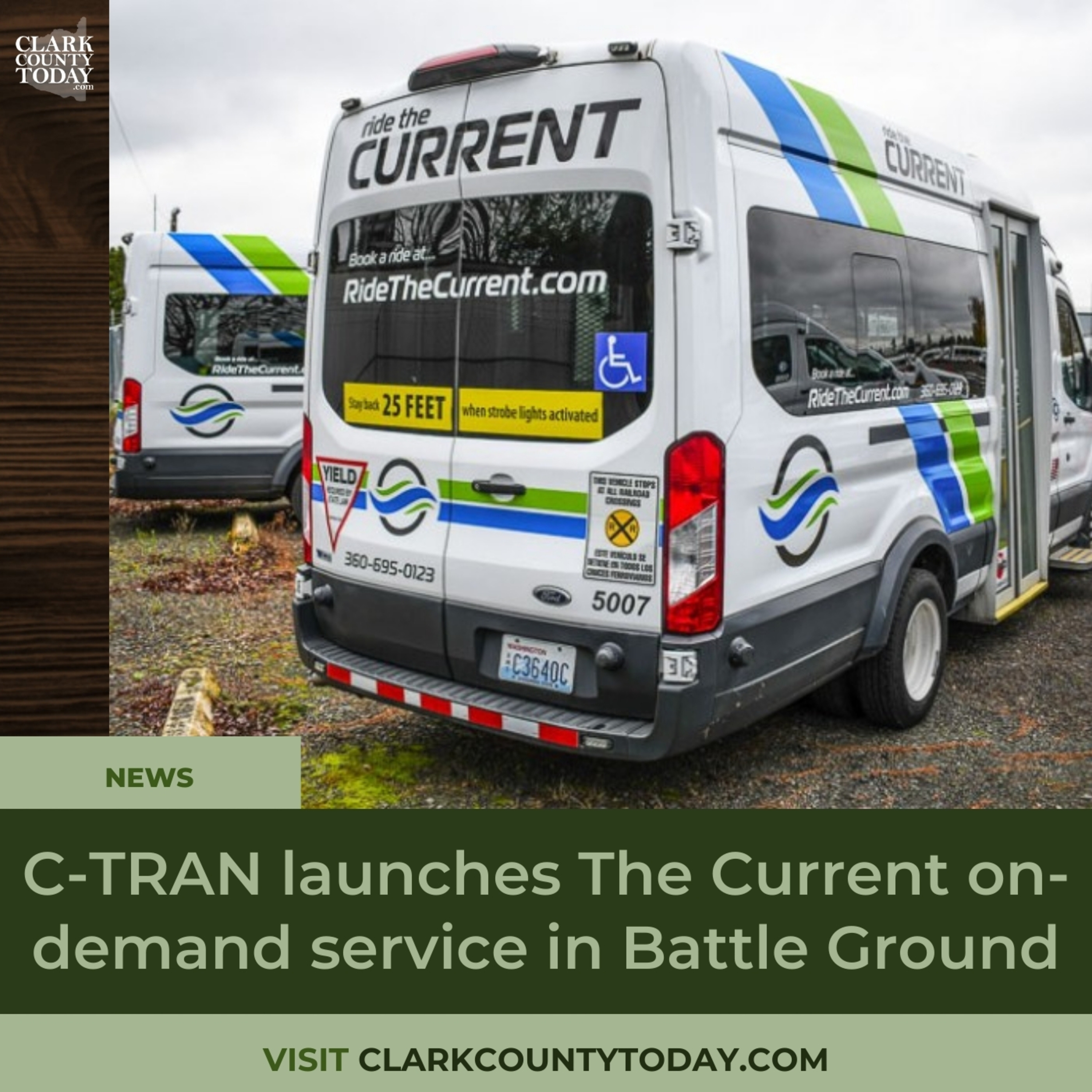 C-TRAN launches The Current on-demand service in Battle Ground