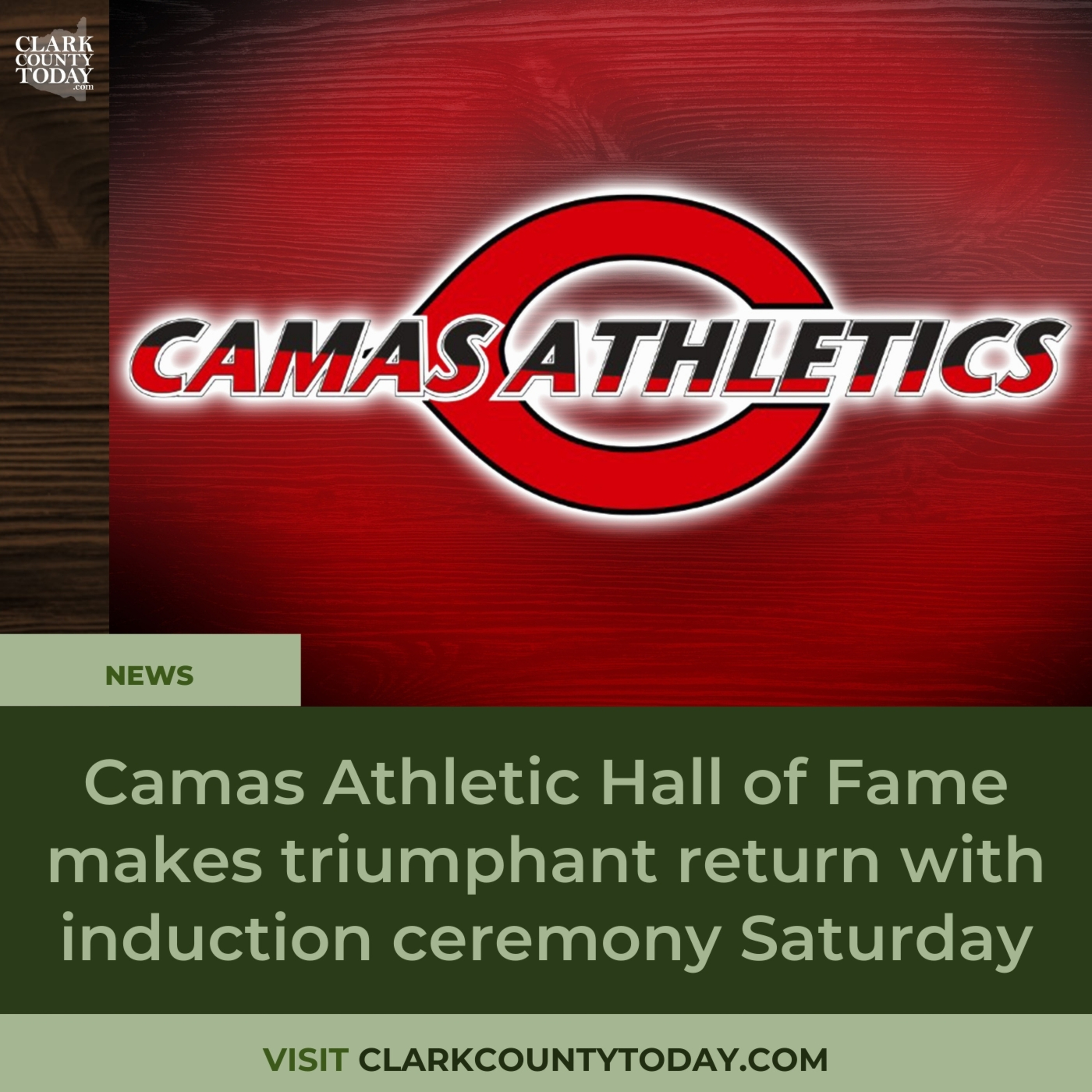 Camas Athletic Hall of Fame makes triumphant return with induction ceremony Saturday