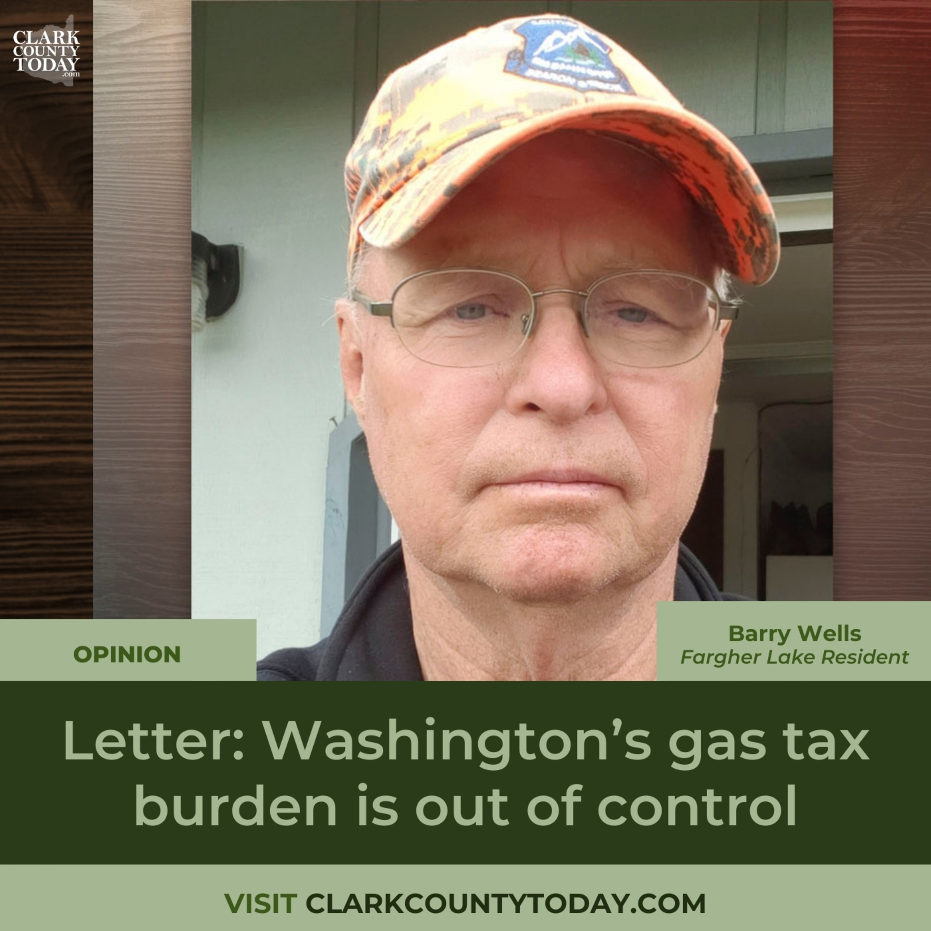 Letter: Washington’s gas tax burden is out of control