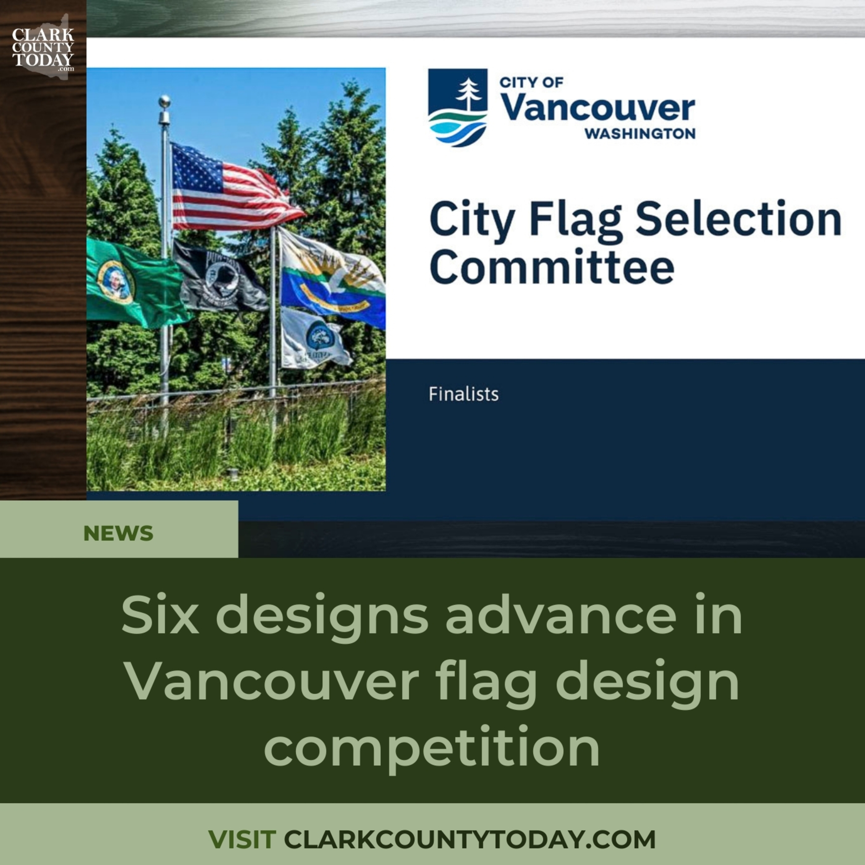 Six designs advance in Vancouver flag design competition