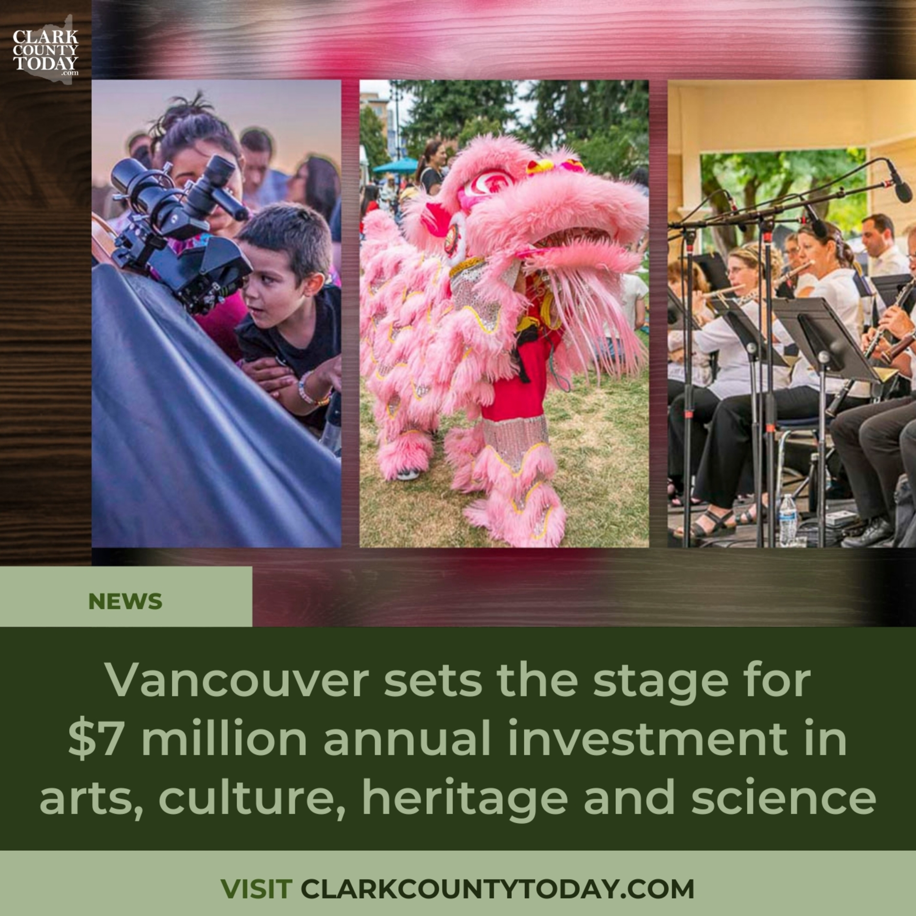 Vancouver sets the stage for $7 million annual investment in arts, culture, heritage and science