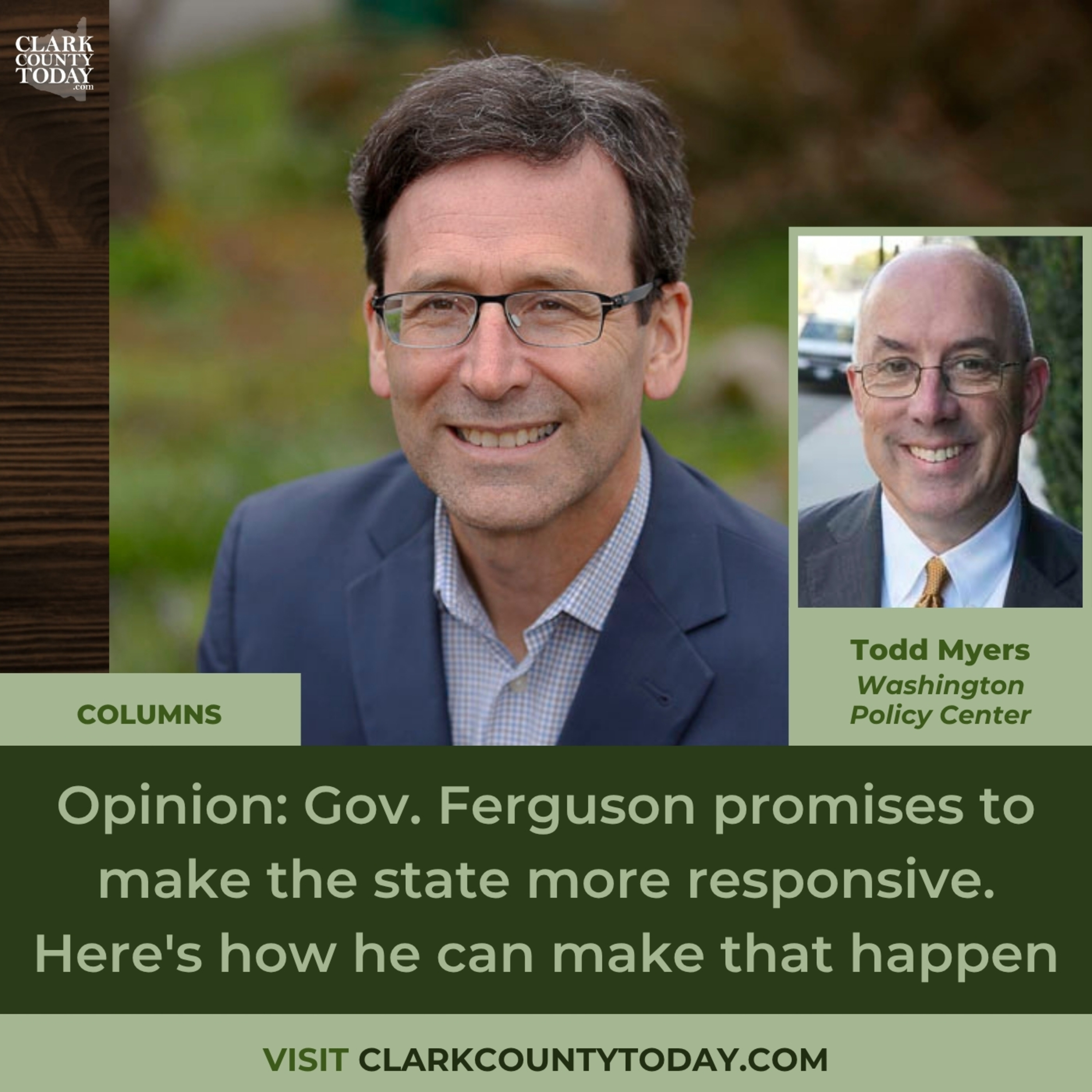 Opinion: Gov. Ferguson promises to make the state more responsive. Here's how he can make that happen