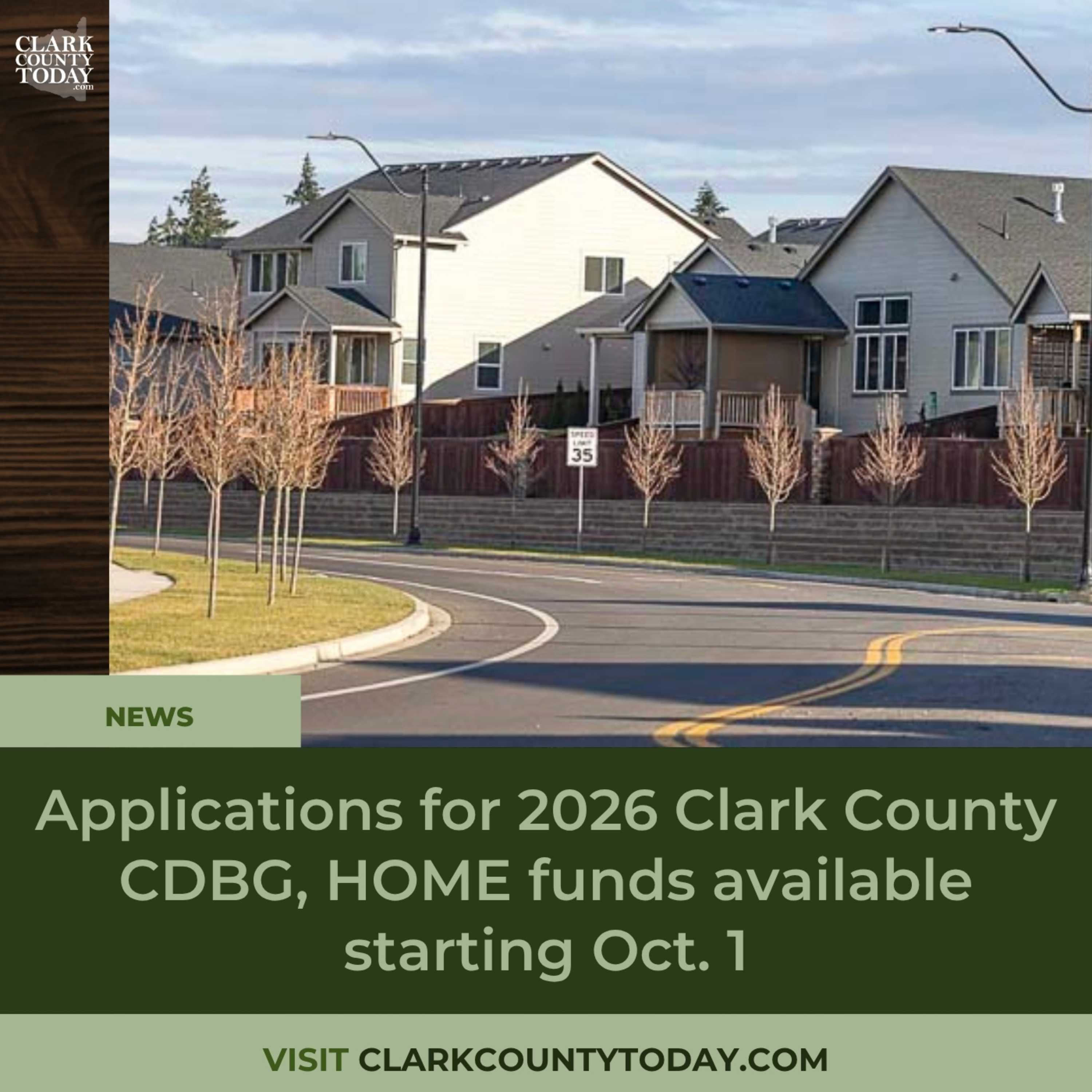 Applications for 2026 Clark County CDBG, HOME funds available starting Oct. 1