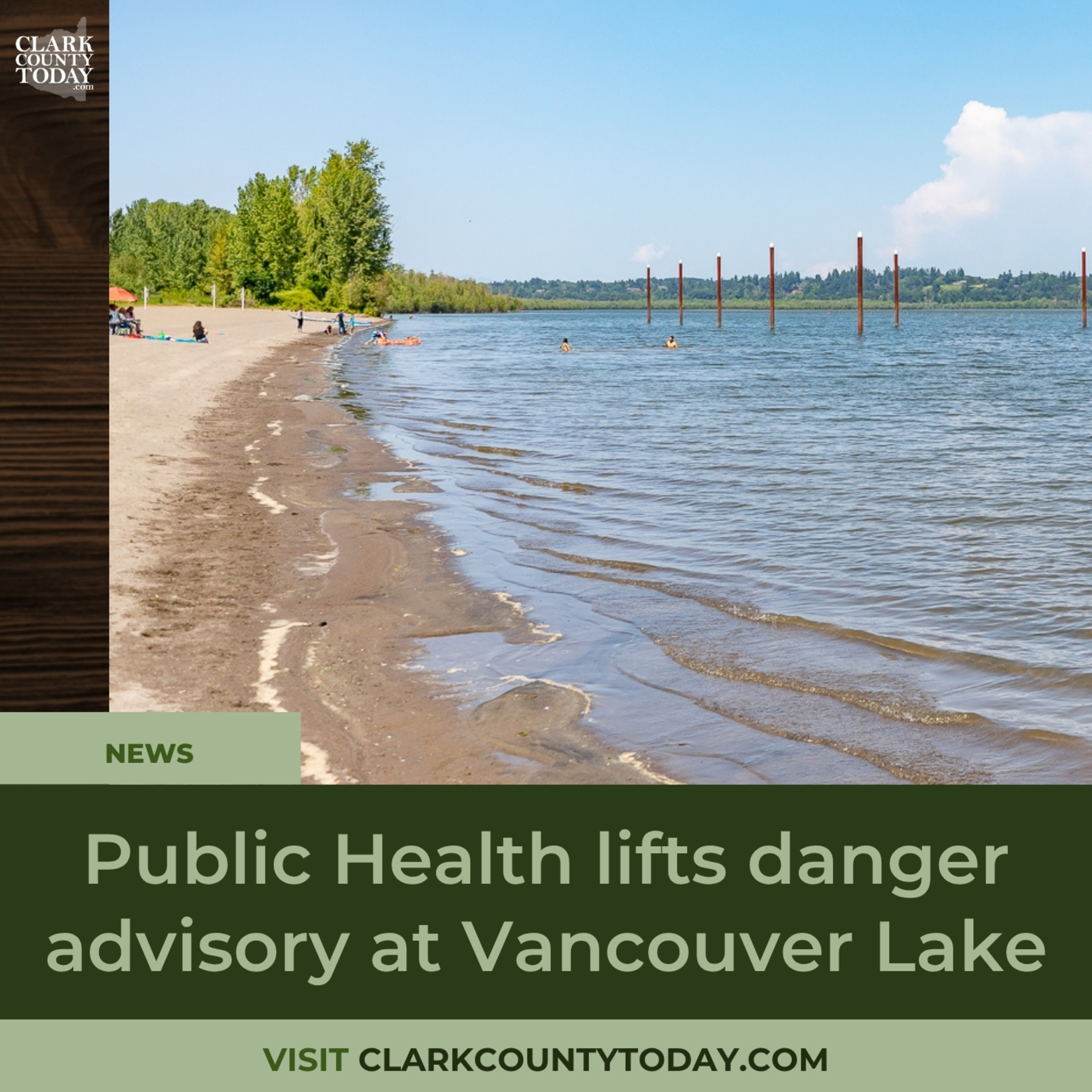 Public Health lifts danger advisory at Vancouver Lake