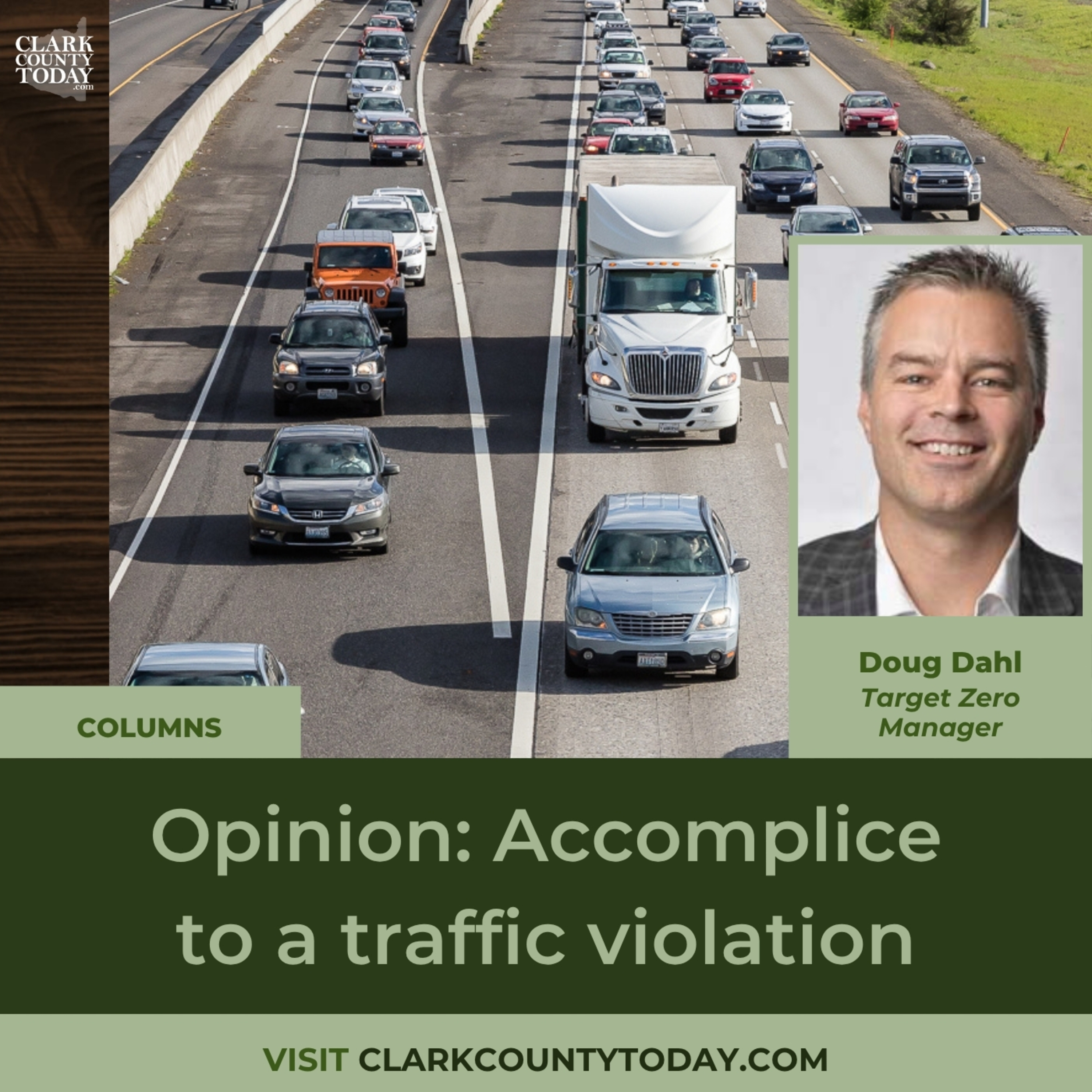 Opinion: Accomplice to a traffic violation