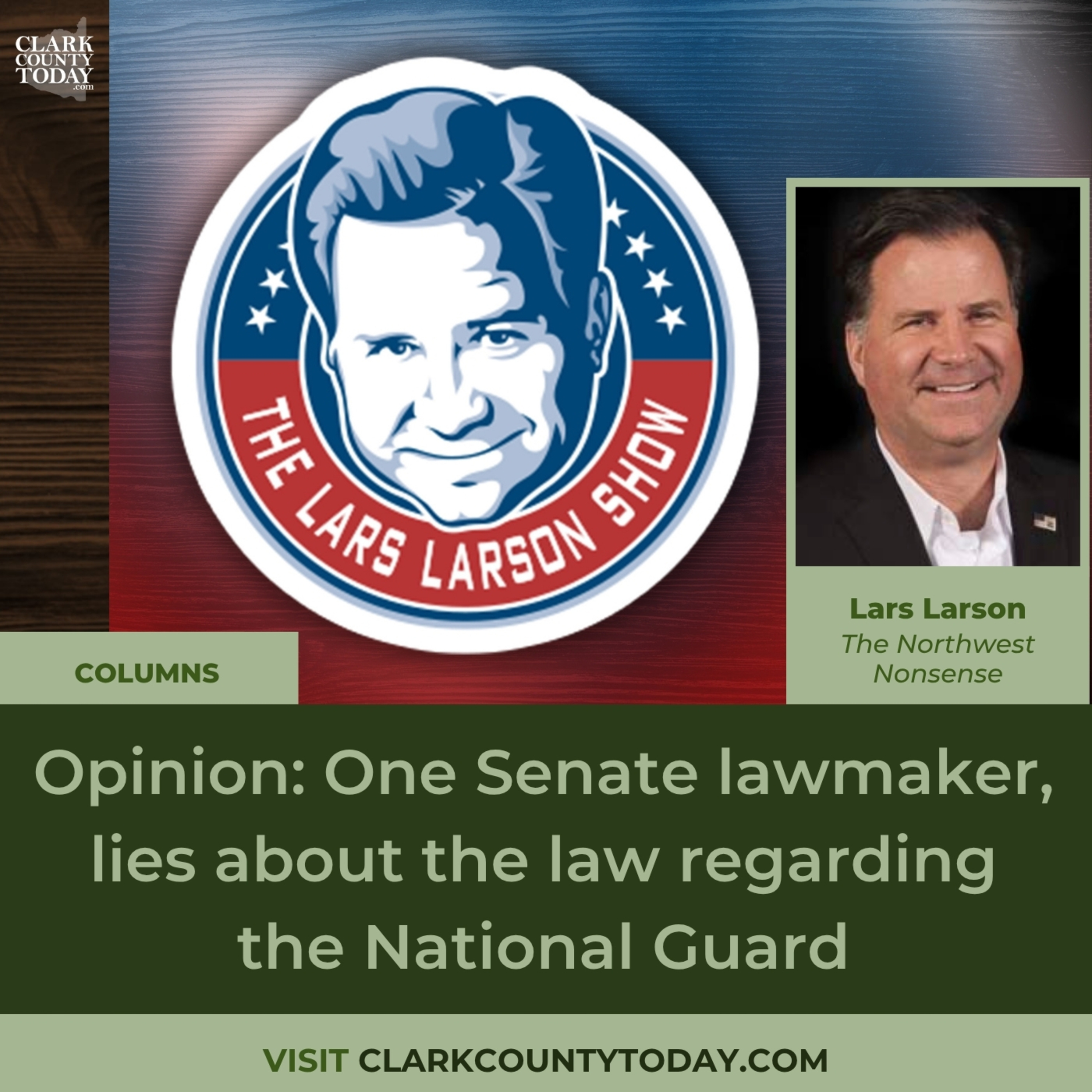 Opinion: One Senate lawmaker, lies about the law regarding the National Guard