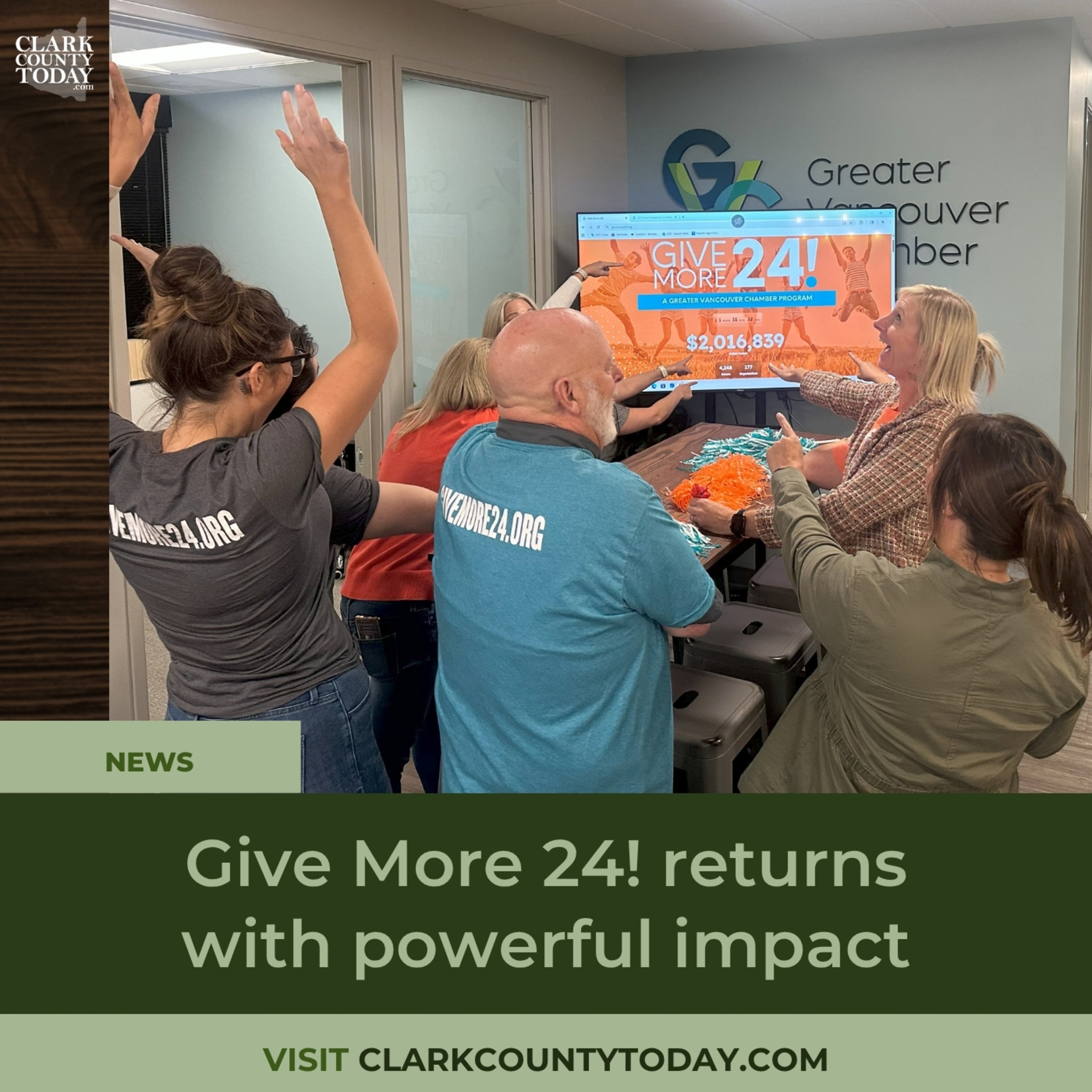 Give More 24! returns with powerful impact