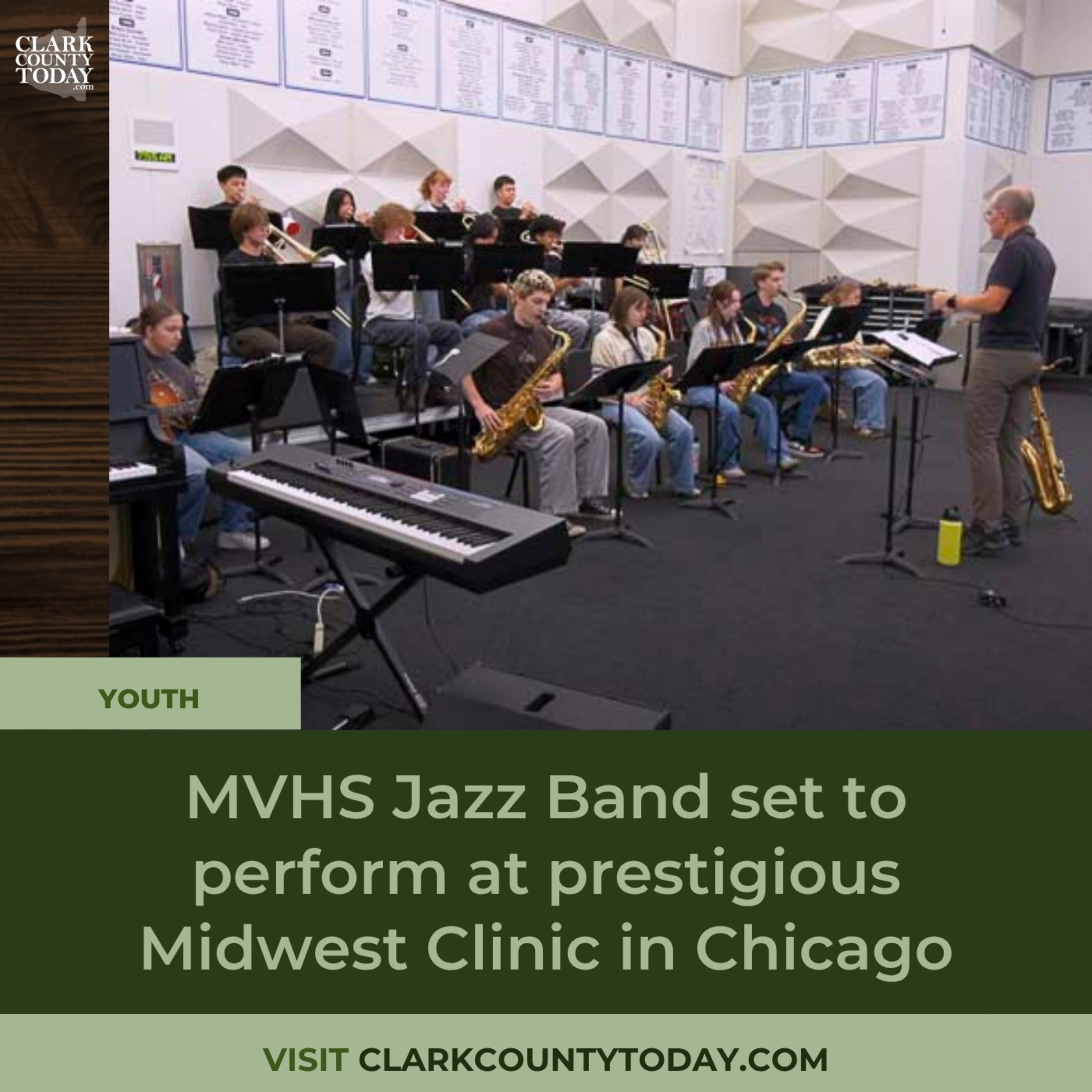 MVHS Jazz Band set to perform at prestigious Midwest Clinic in Chicago