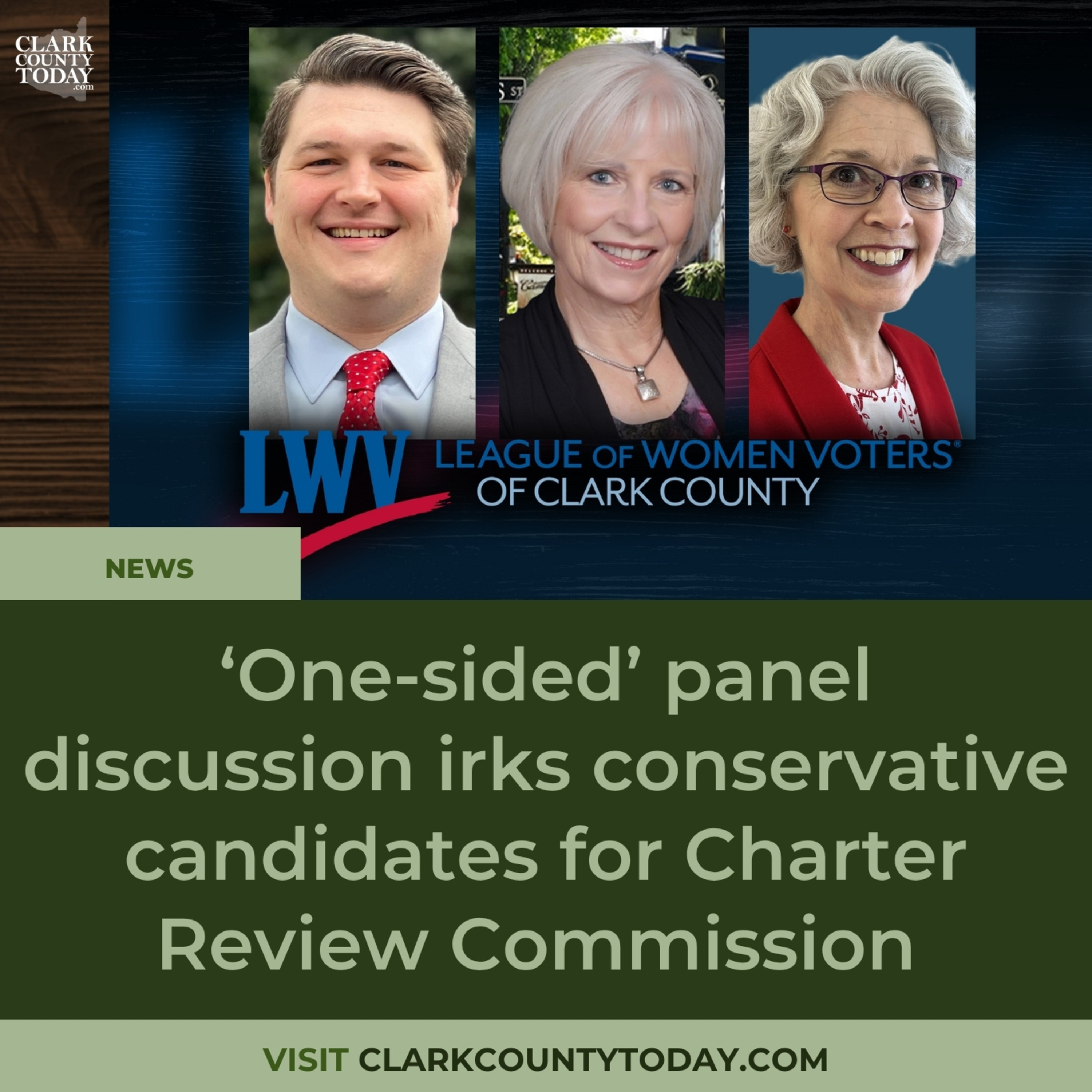 ‘One-sided’ panel discussion irks conservative candidates for Charter Review Commission
