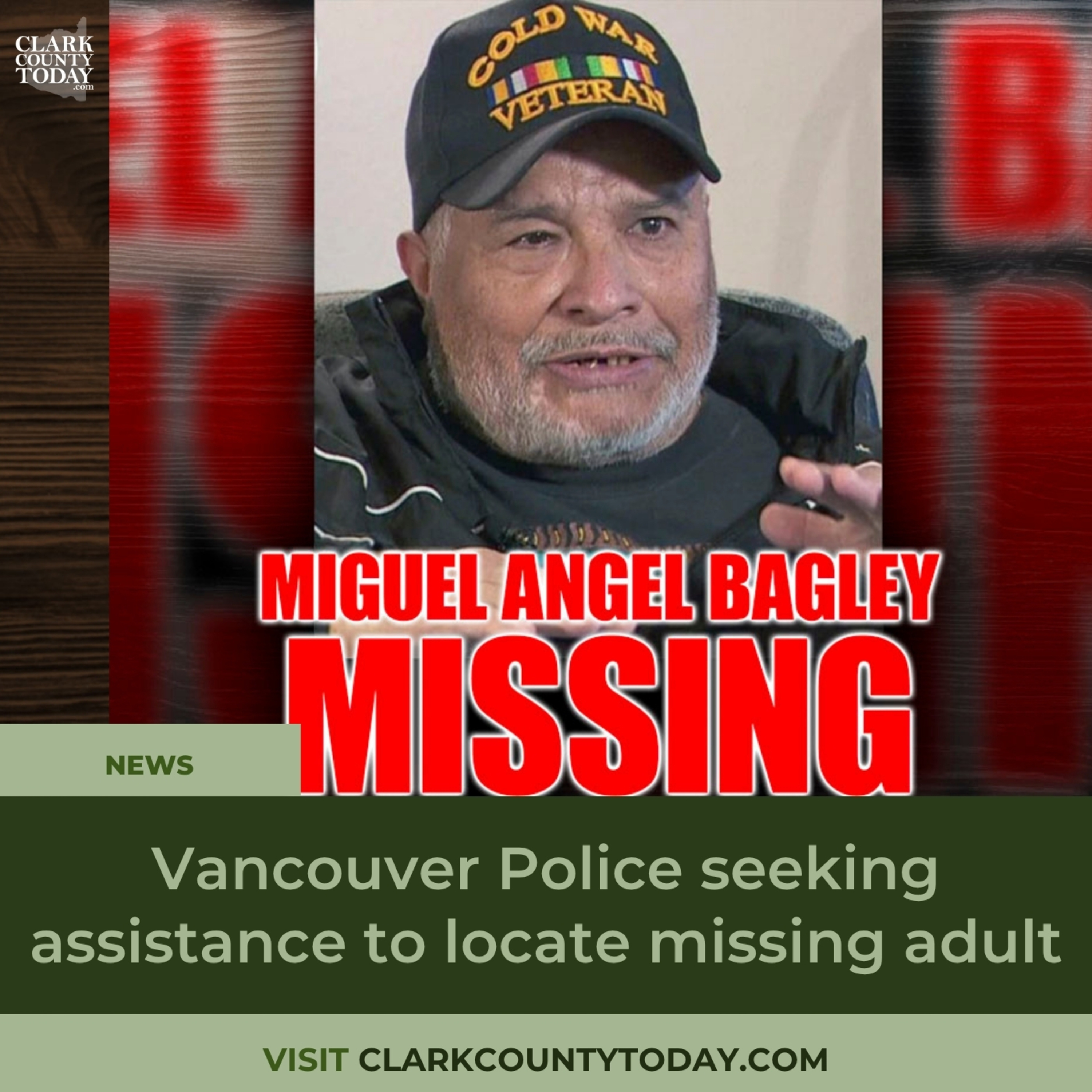 Vancouver Police seeking assistance to locate missing adult
