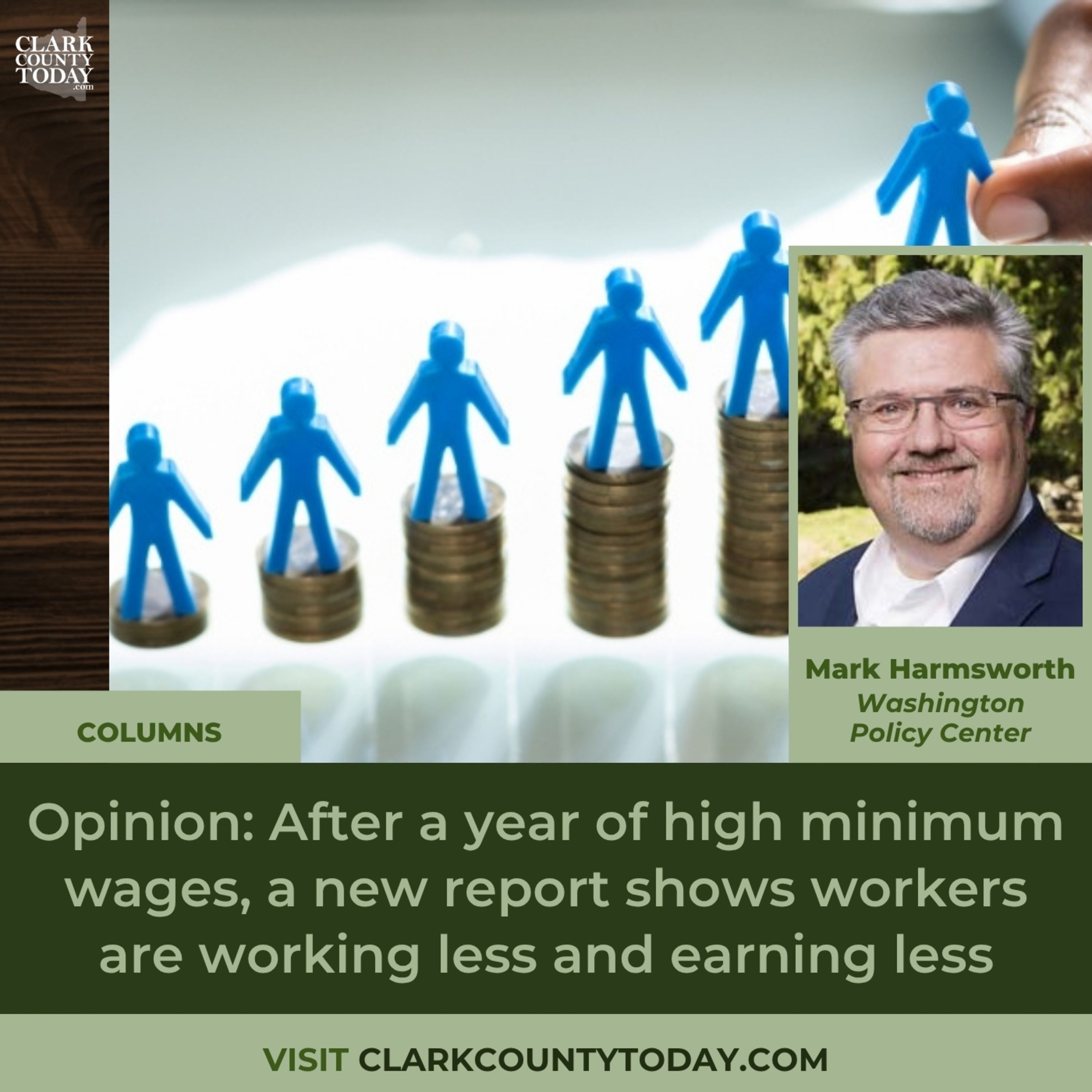 Opinion: After a year of high minimum wages, a new report shows workers are working less and earning less