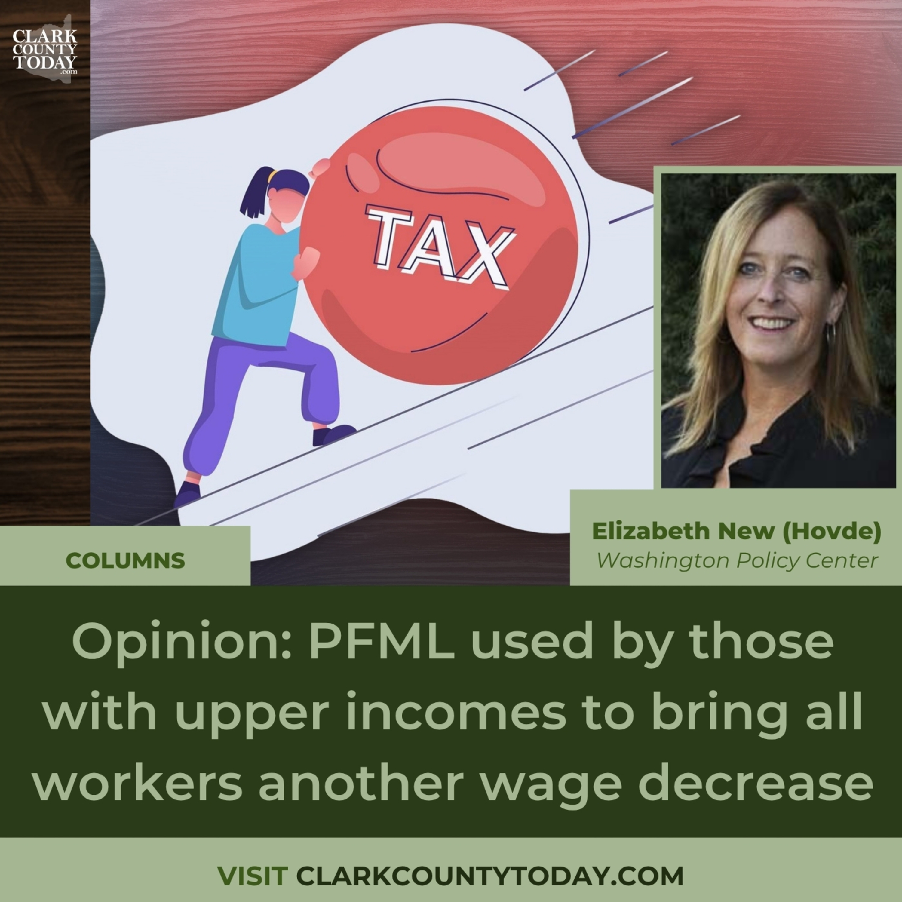 Opinion: PFML used by those with upper incomes to bring all workers another wage decrease