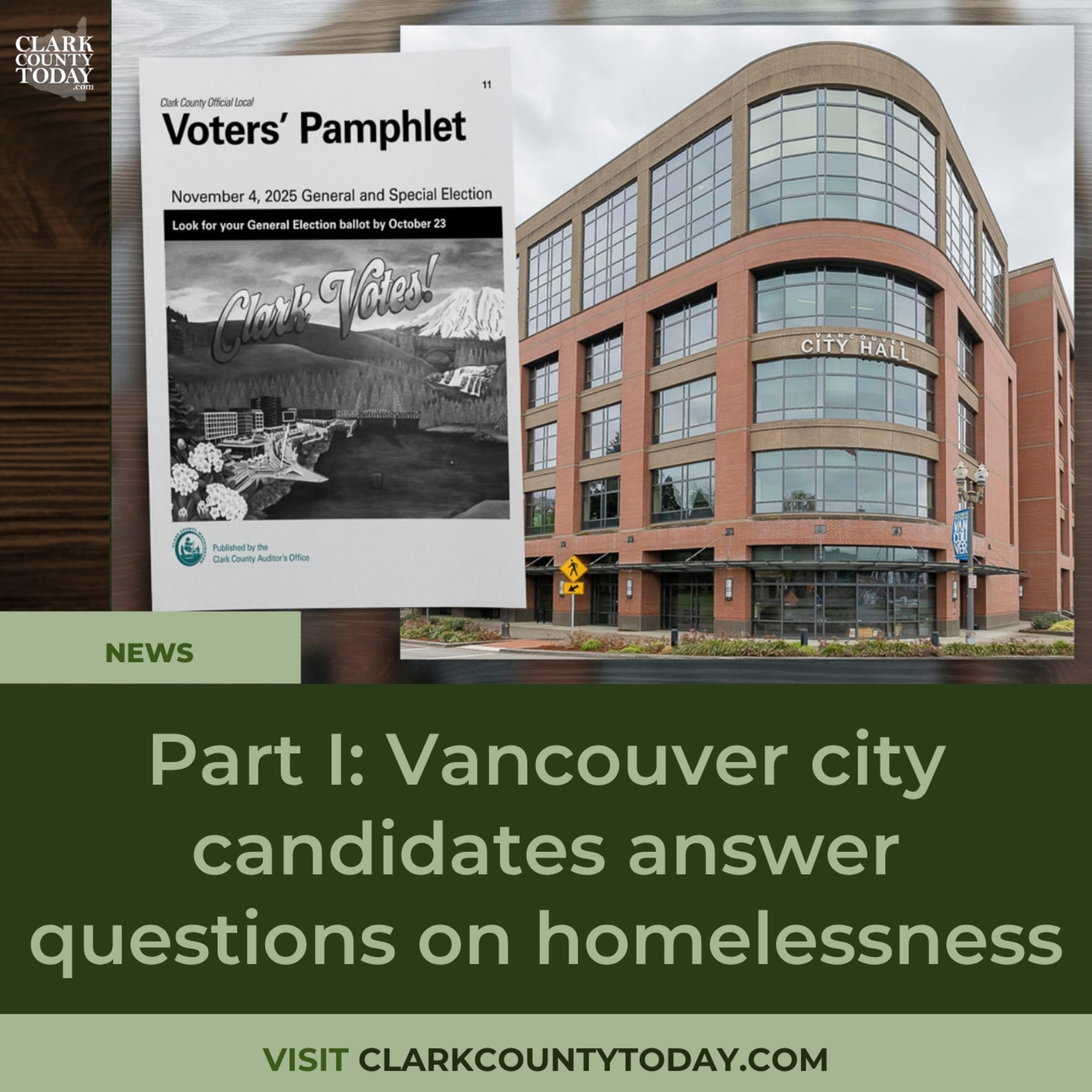 Part I: Vancouver city candidates answer questions on homelessness