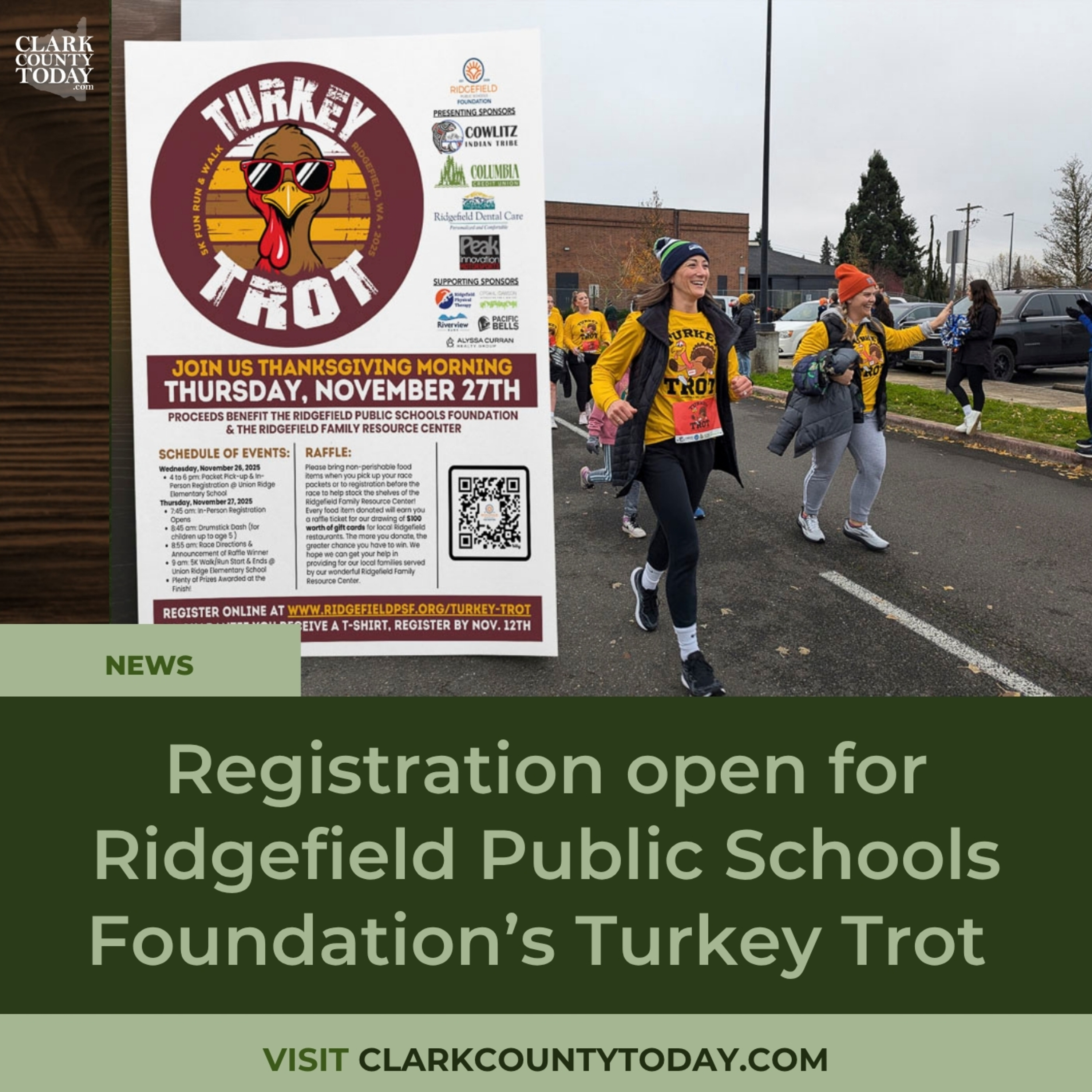 Registration open for Ridgefield Public Schools Foundation’s Turkey Trot