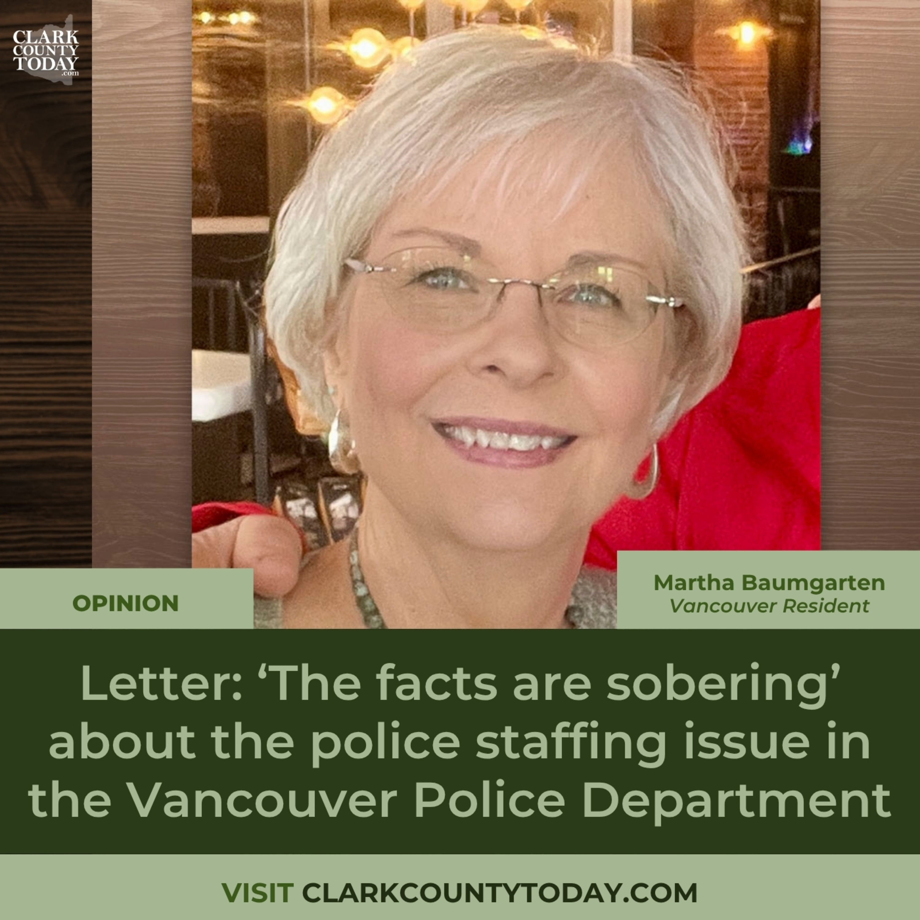 Letter: ‘The facts are sobering’ about the police staffing issue in the Vancouver Police Department
