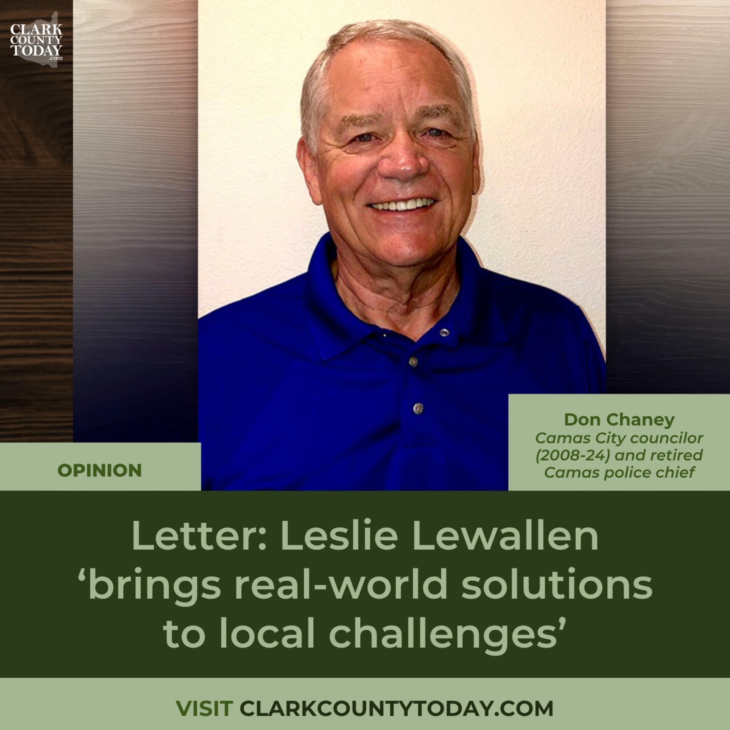 Letter: Leslie Lewallen ‘brings real-world solutions to local challenges’