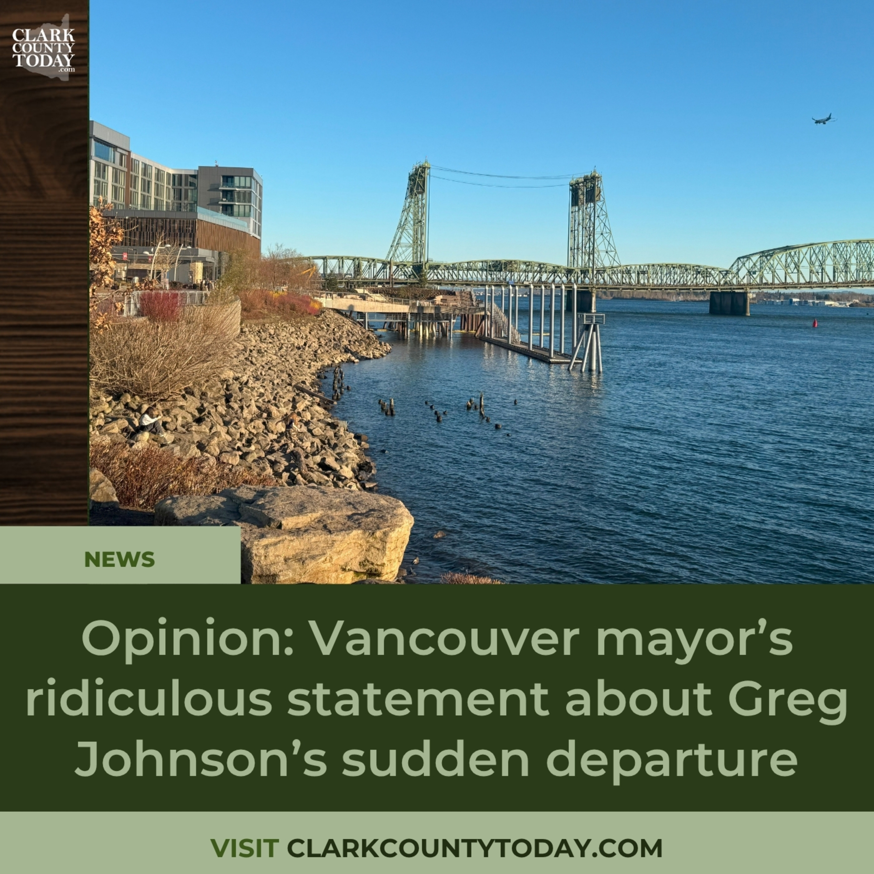Opinion: Vancouver mayor’s ridiculous statement about Greg Johnson’s sudden departure