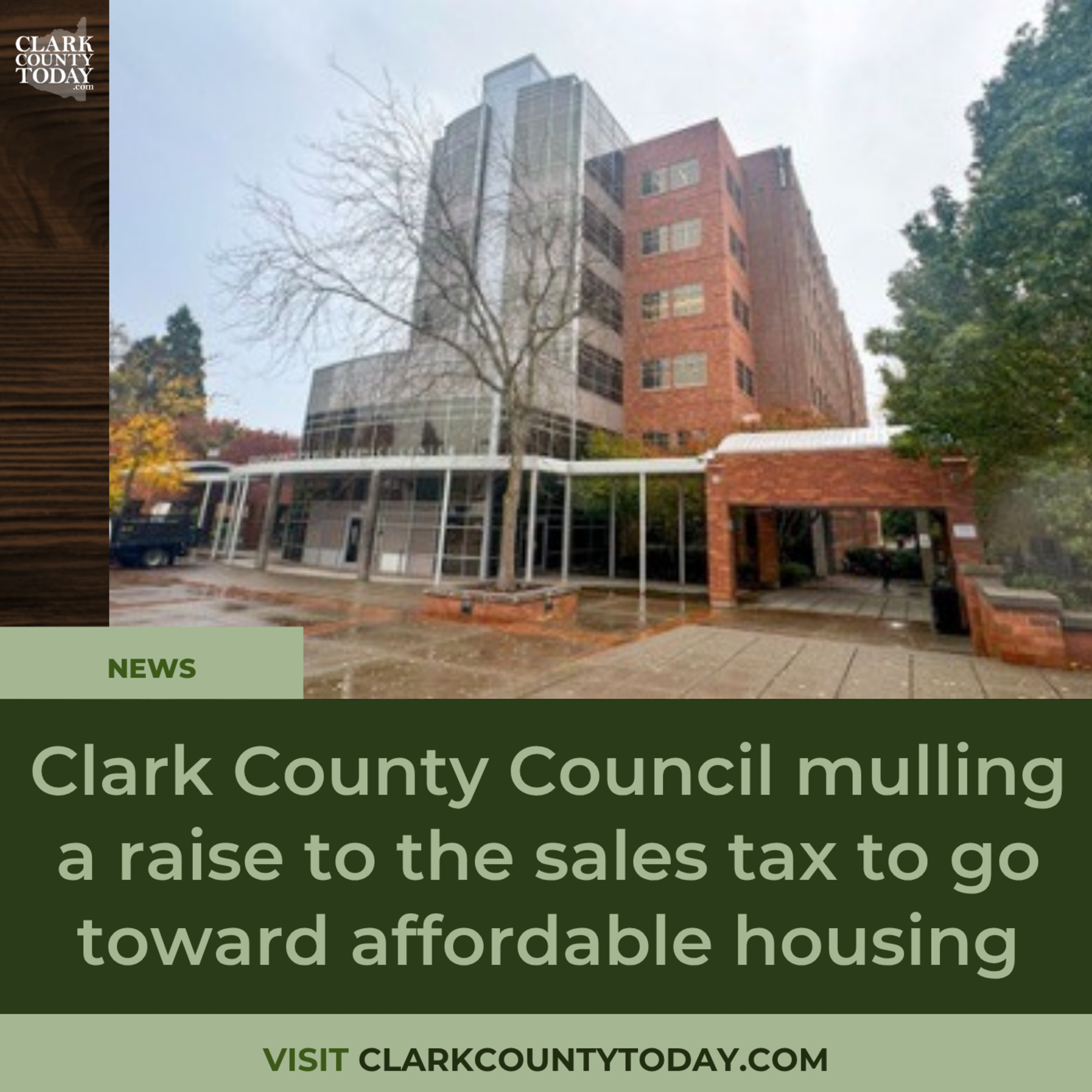 Clark County Council mulling a raise to the sales tax to go toward affordable housing