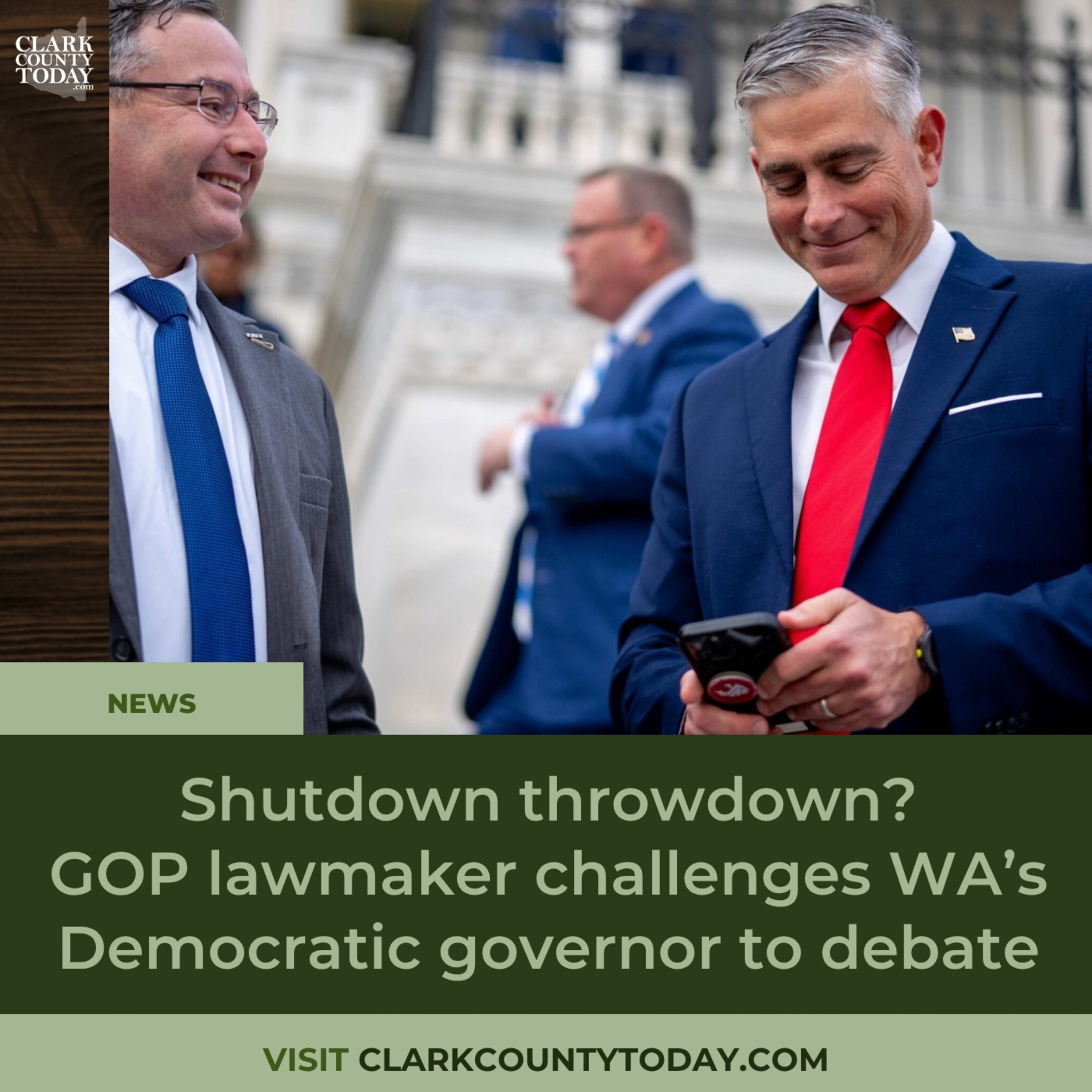 Shutdown throwdown? GOP lawmaker challenges WA’s Democratic governor to debate