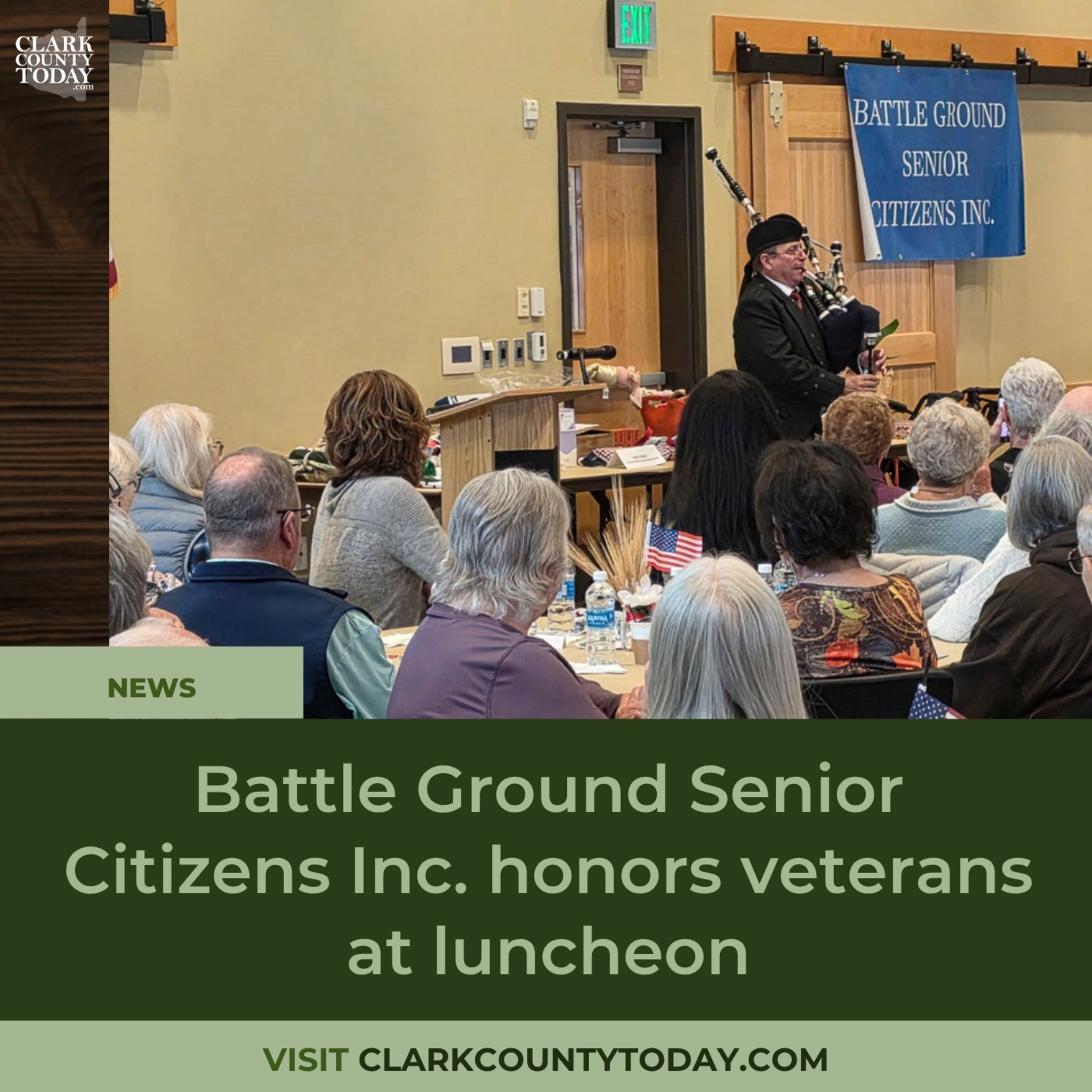 Battle Ground Senior Citizens Inc. honors veterans at luncheon