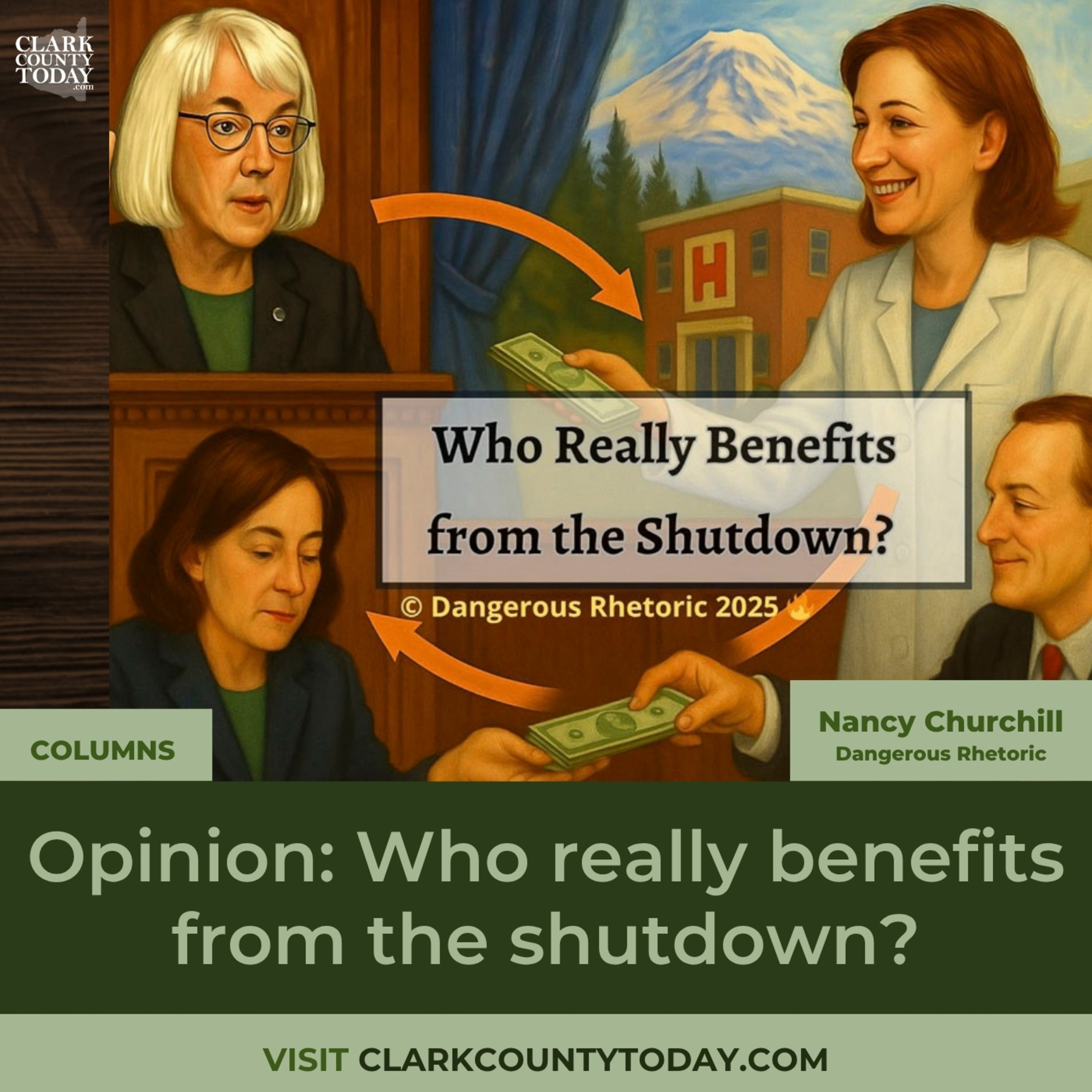 Opinion: Who really benefits from the shutdown?