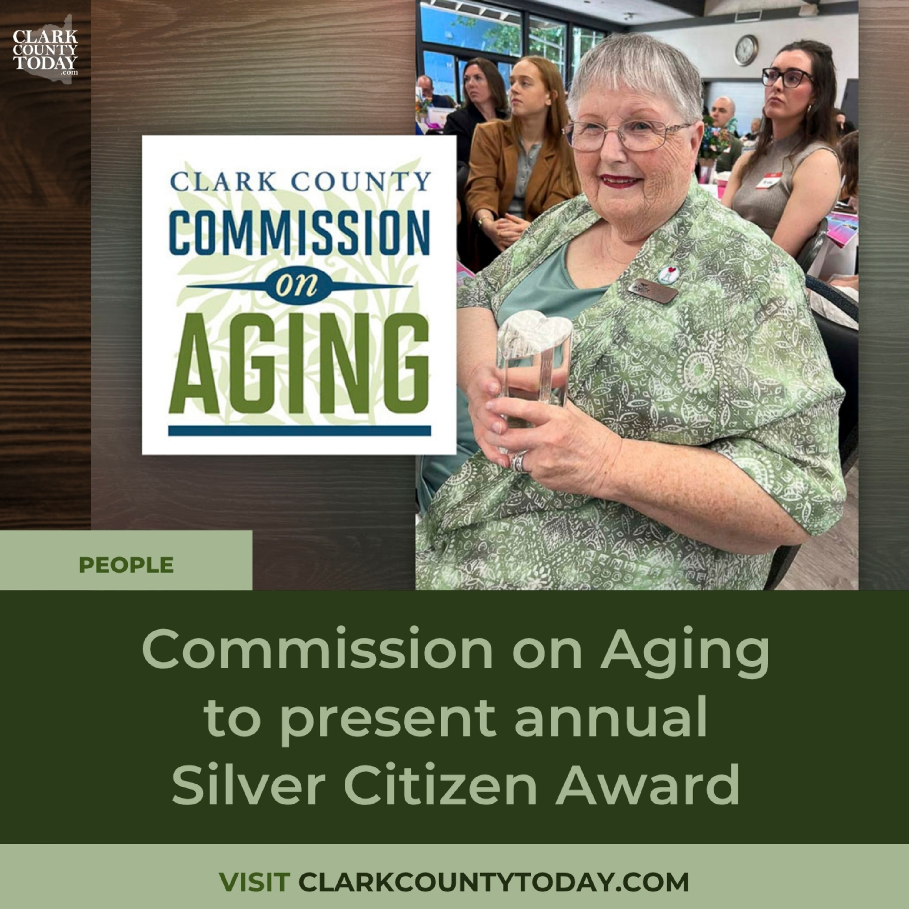 Commission on Aging to present annual Silver Citizen Award