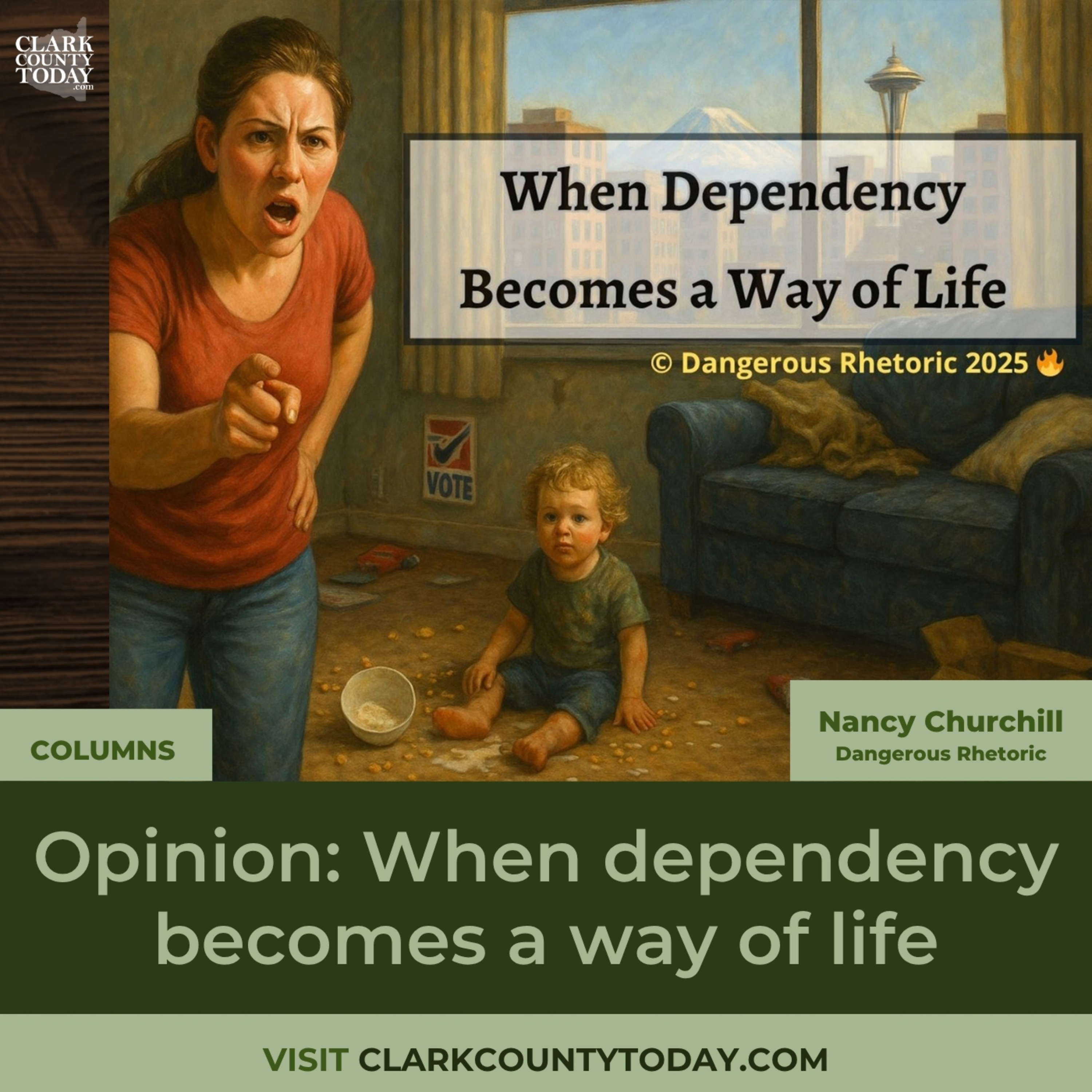 Opinion: When dependency becomes a way of life