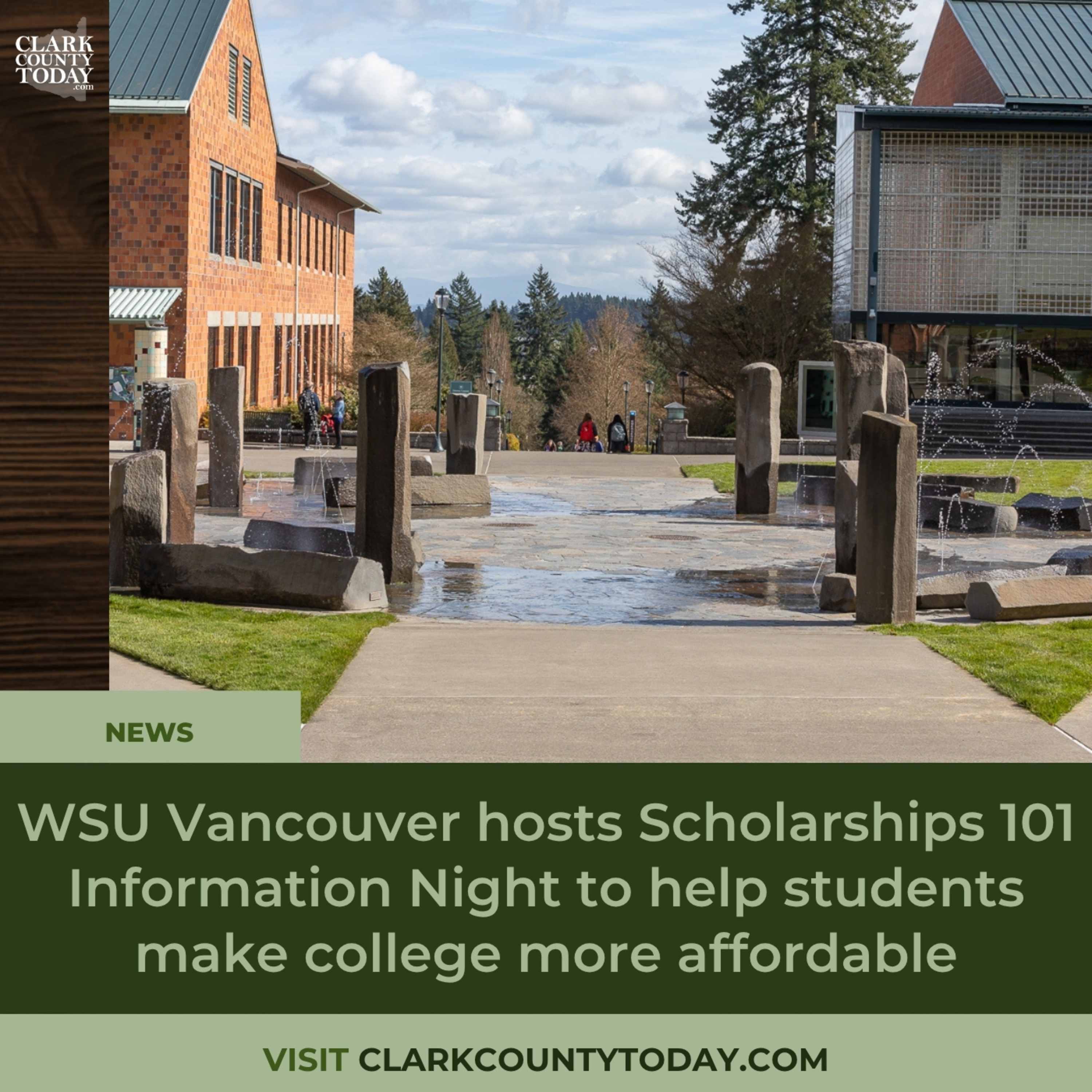 WSU Vancouver hosts Scholarships 101 Information Night to help students make college more affordable