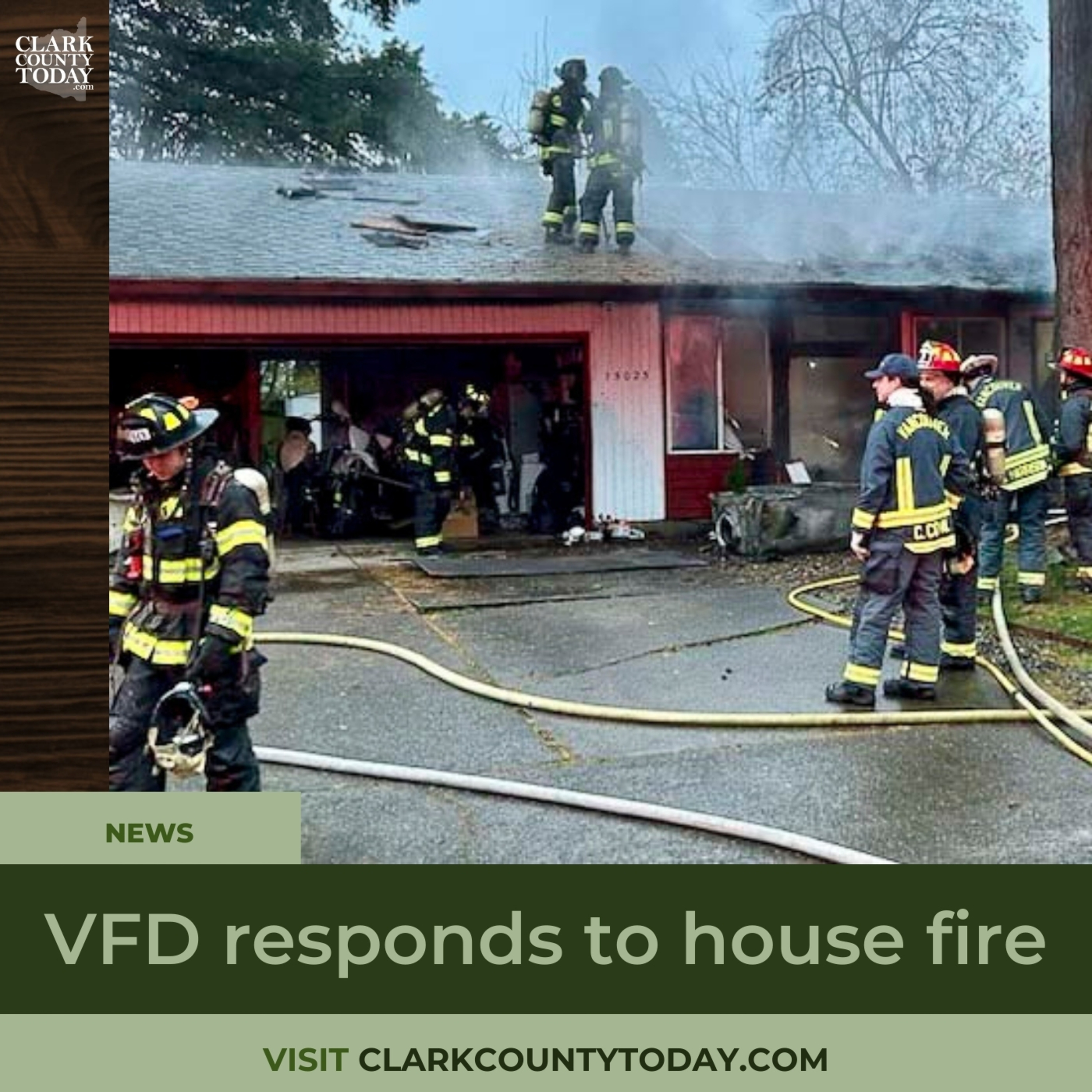 VFD responds to house fire VFD responds to house fire