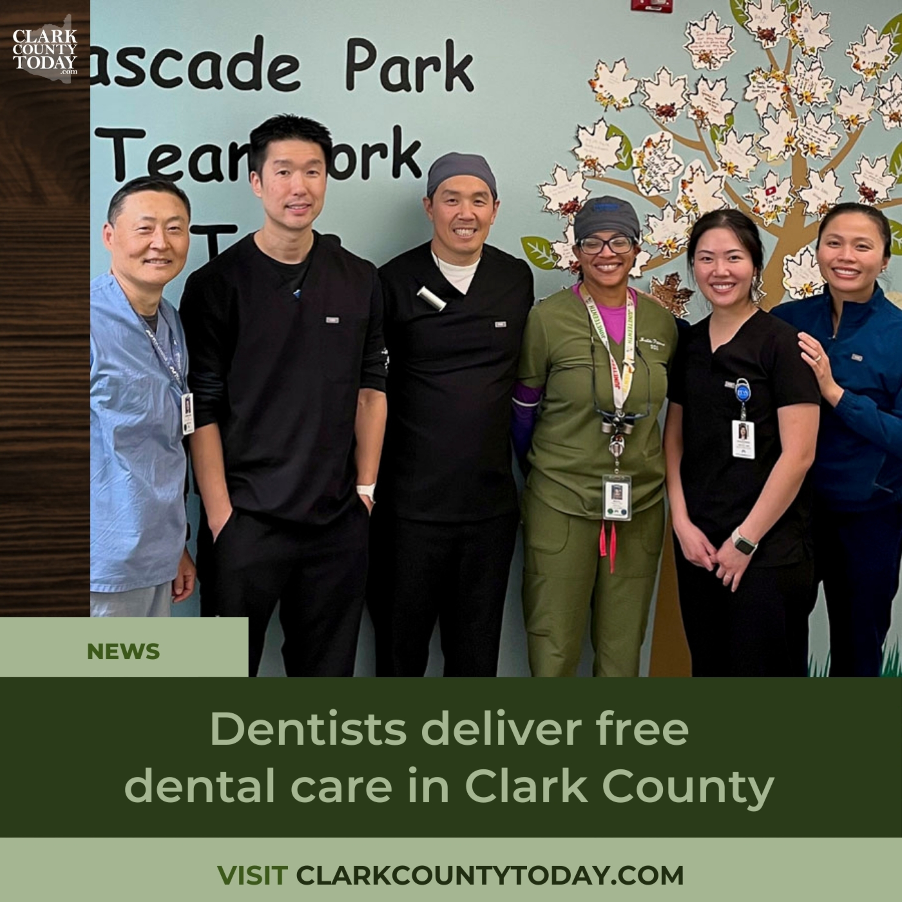 Dentists deliver free dental care in Clark County