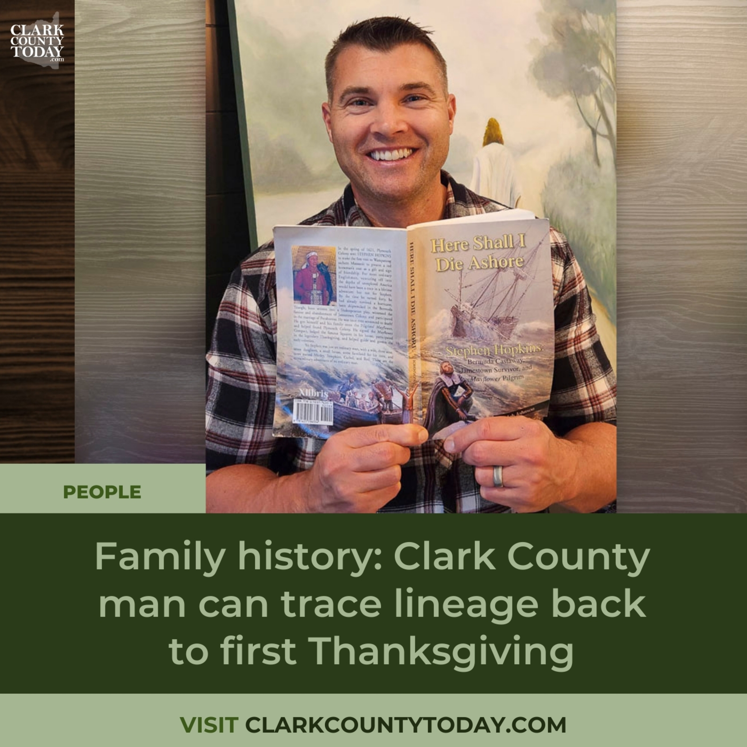 Family history: Clark County man can trace lineage back to first Thanksgiving