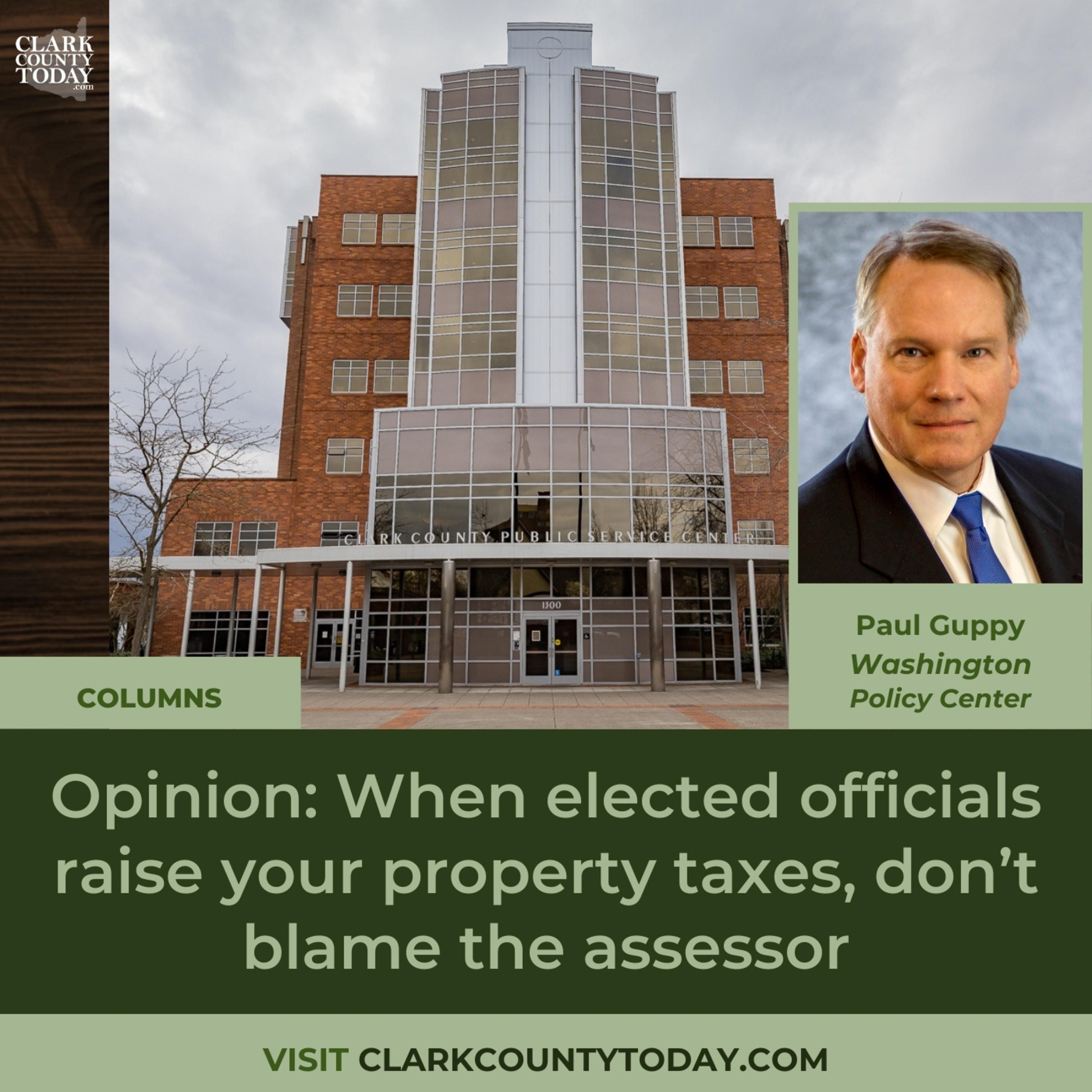 Opinion: When elected officials raise your property taxes, don’t blame the assessor